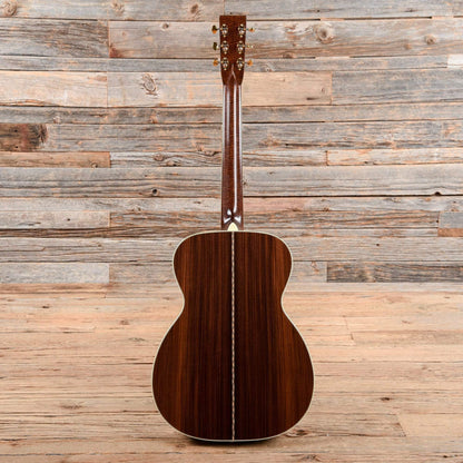 Bourgeois OM-42 Style w/Adirondack Top Natural 2018 Acoustic Guitars / OM and Auditorium