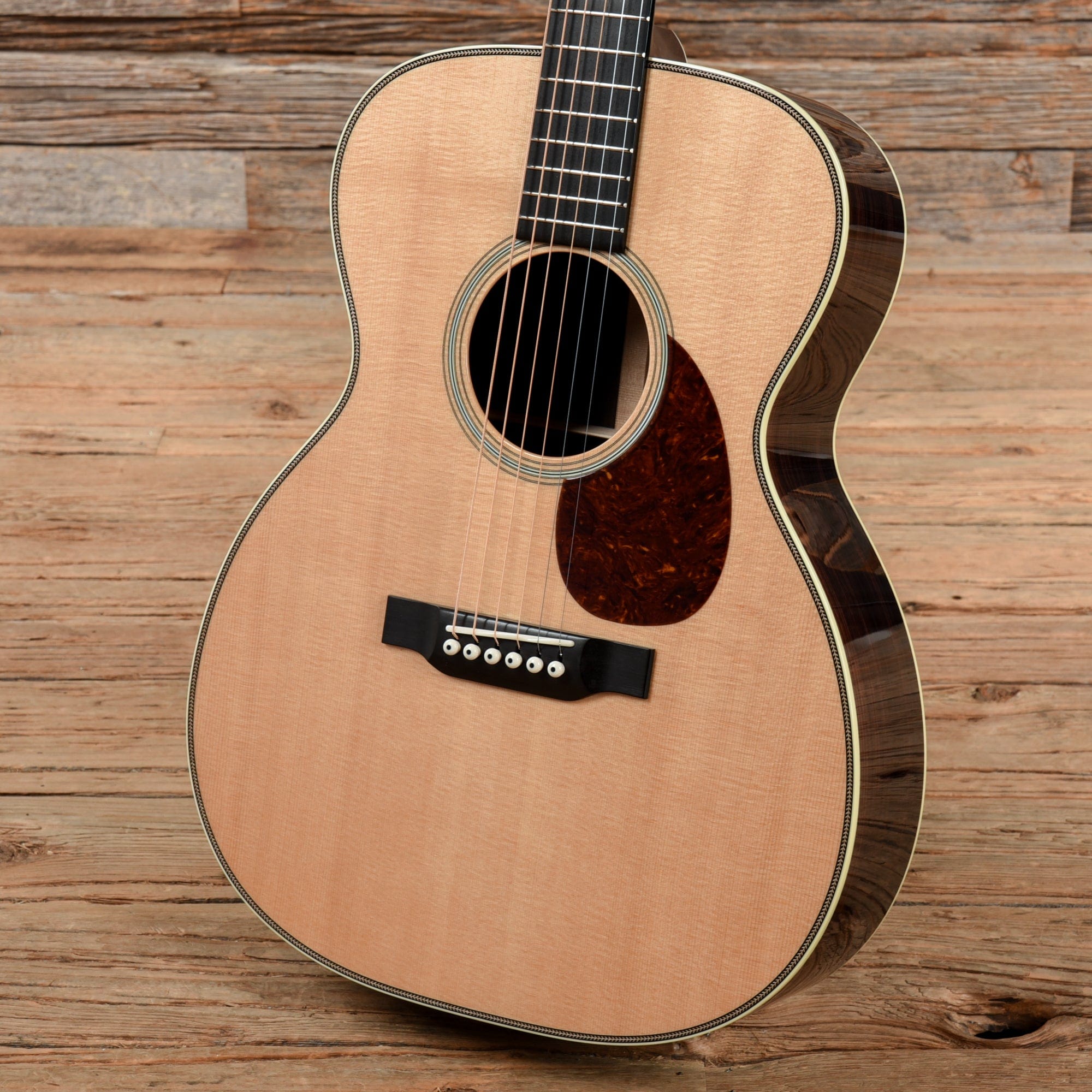 Bourgeois OM Vintage Natural Acoustic Guitars / OM and Auditorium