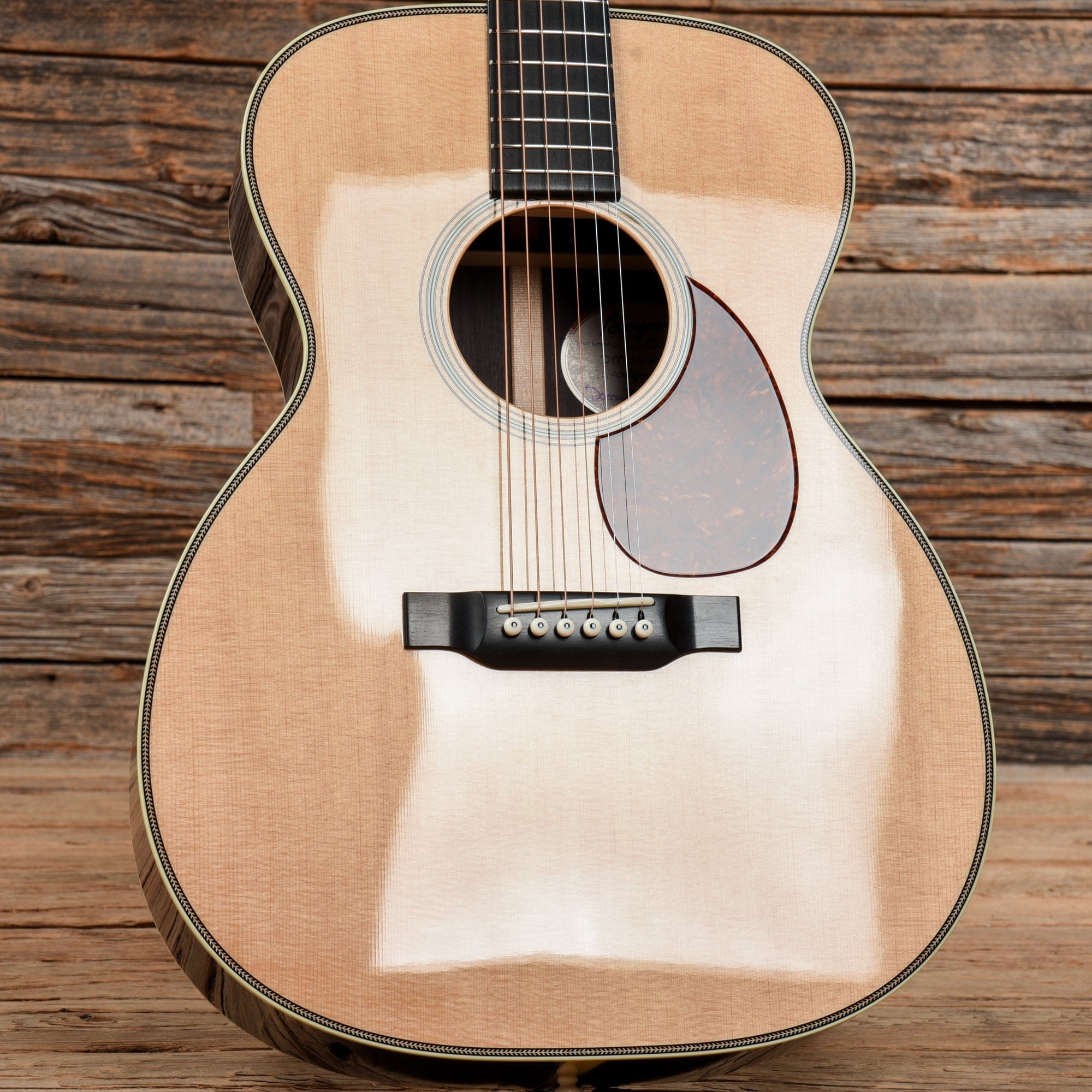 Bourgeois OM Vintage Natural Acoustic Guitars / OM and Auditorium