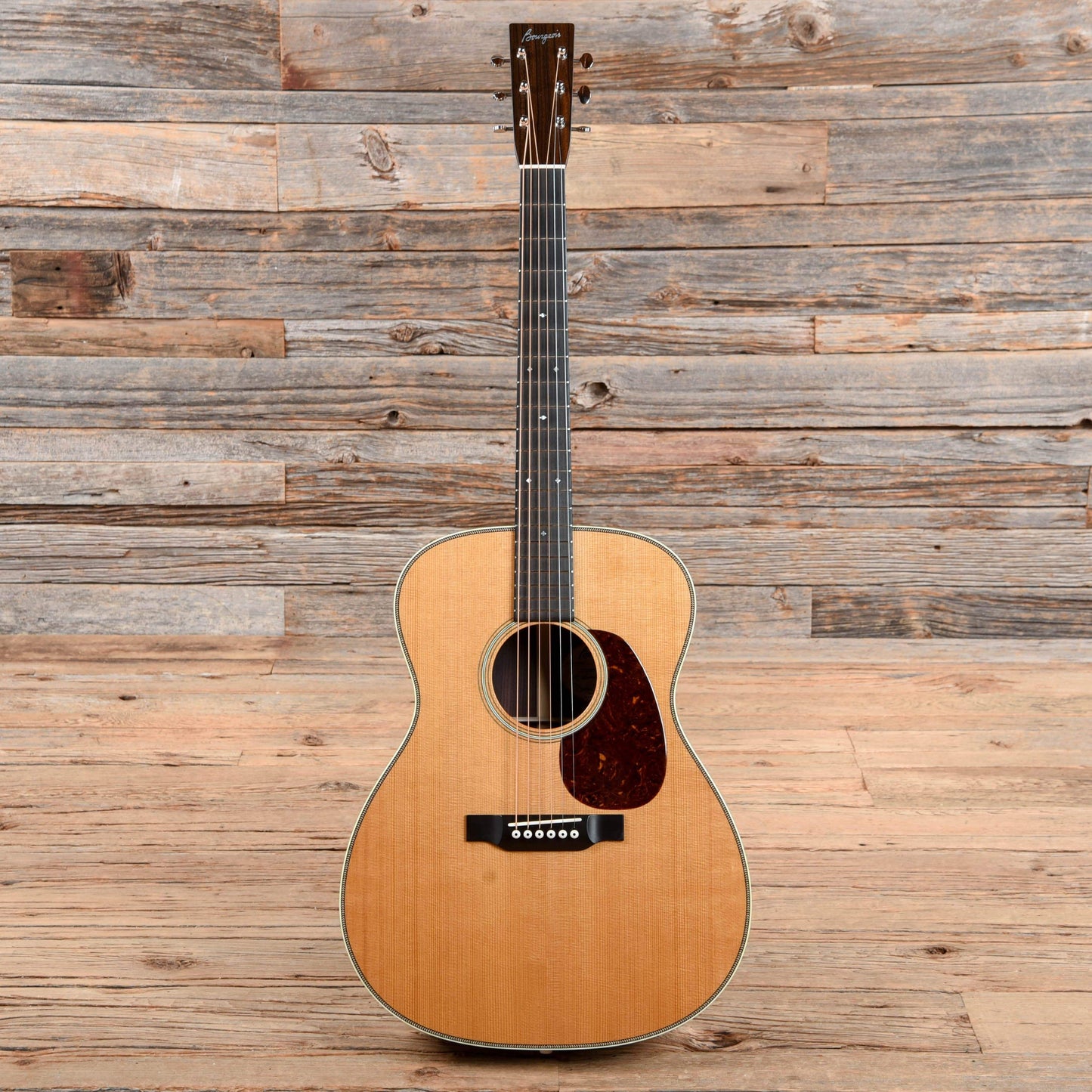 Bourgeois Vintage JOM-T Aged Adirondack Top w/East Indian Rosewood Back & Sides Natural 2019 Acoustic Guitars / OM and Auditorium