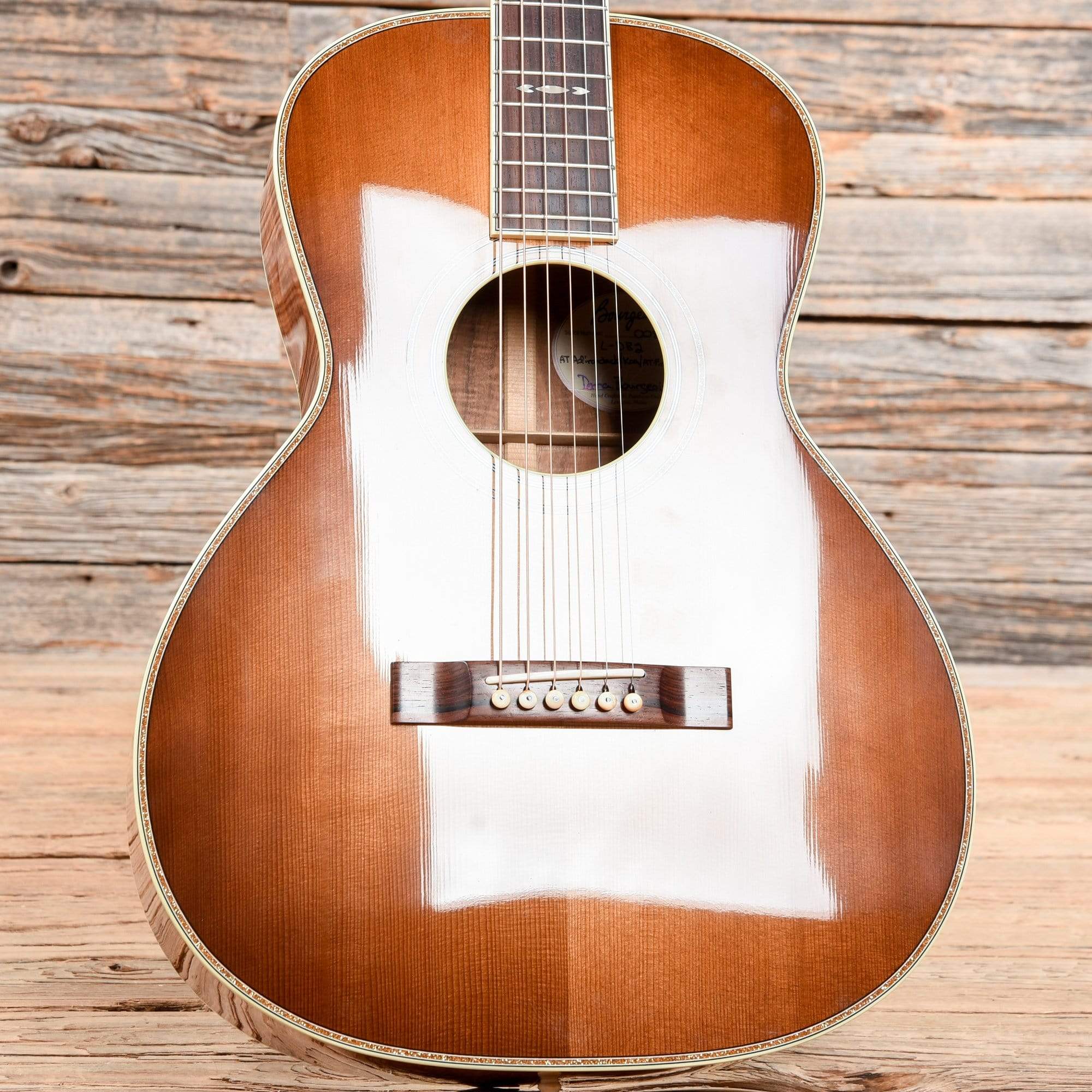 Bourgeois L-DB2 AT Sunburst 2018 Acoustic Guitars / Parlor