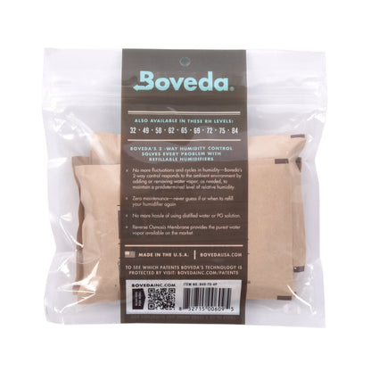 Boveda 2-Way Humidity Control Refill 4-Pack 49% RH Size 70 Accessories / Humidifiers