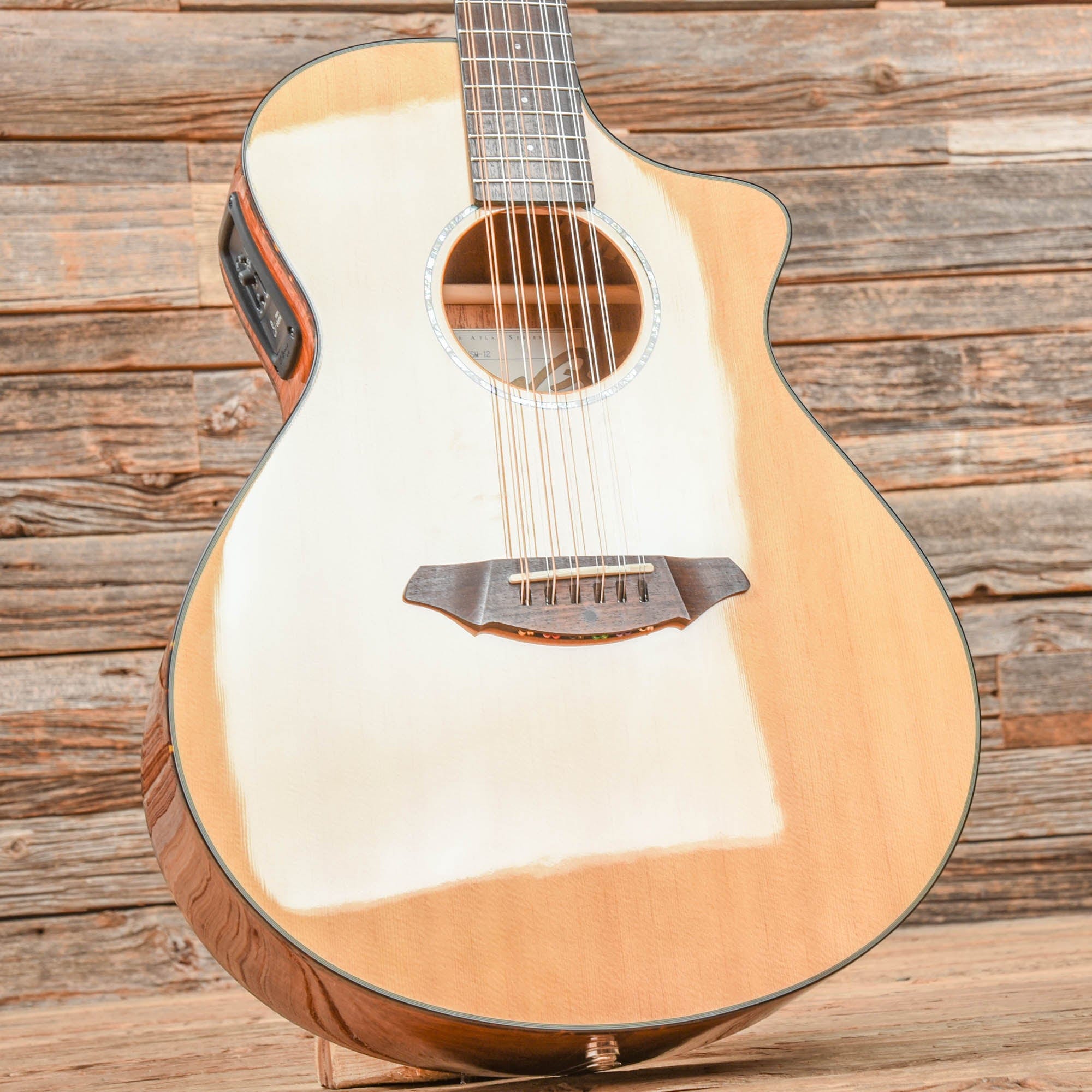 Breedlove Atlas Studio C250/SM-12 Natural Acoustic Guitars / Classical