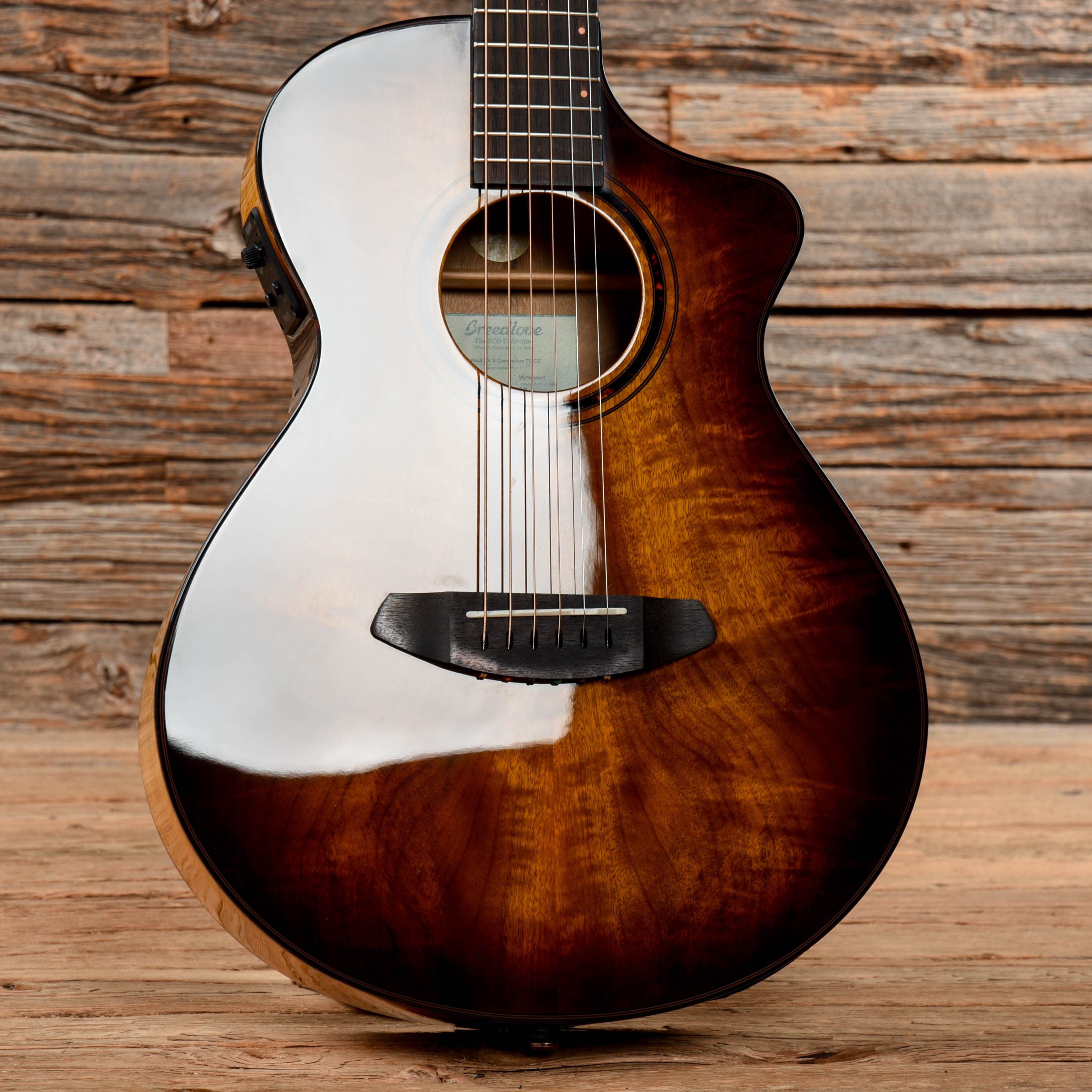 Breedlove ECO Pursuit EX S Companion CE Tigers Eye 2021 Acoustic Guitars / Concert