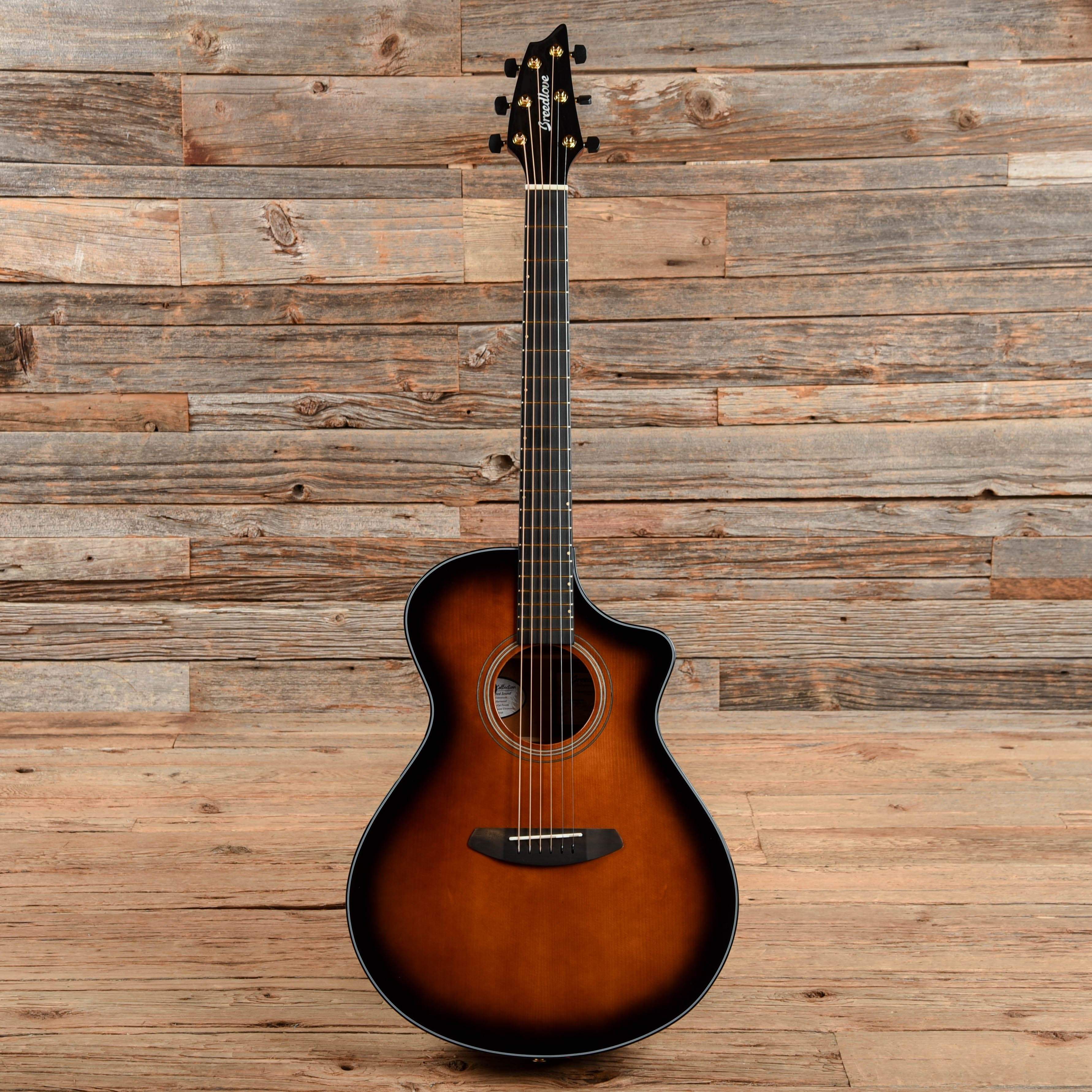 Breedlove Organic Performer Concert CE Bourbon Burst Acoustic Guitars / Concert