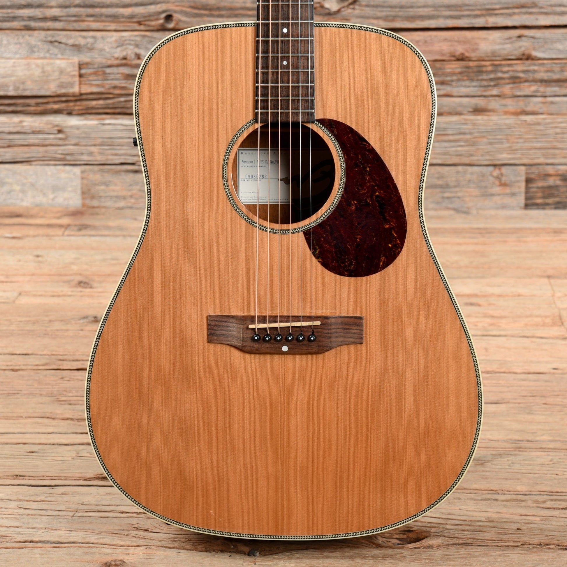 Breedlove Passport Plus D/CMe HH Natural Acoustic Guitars / Dreadnought