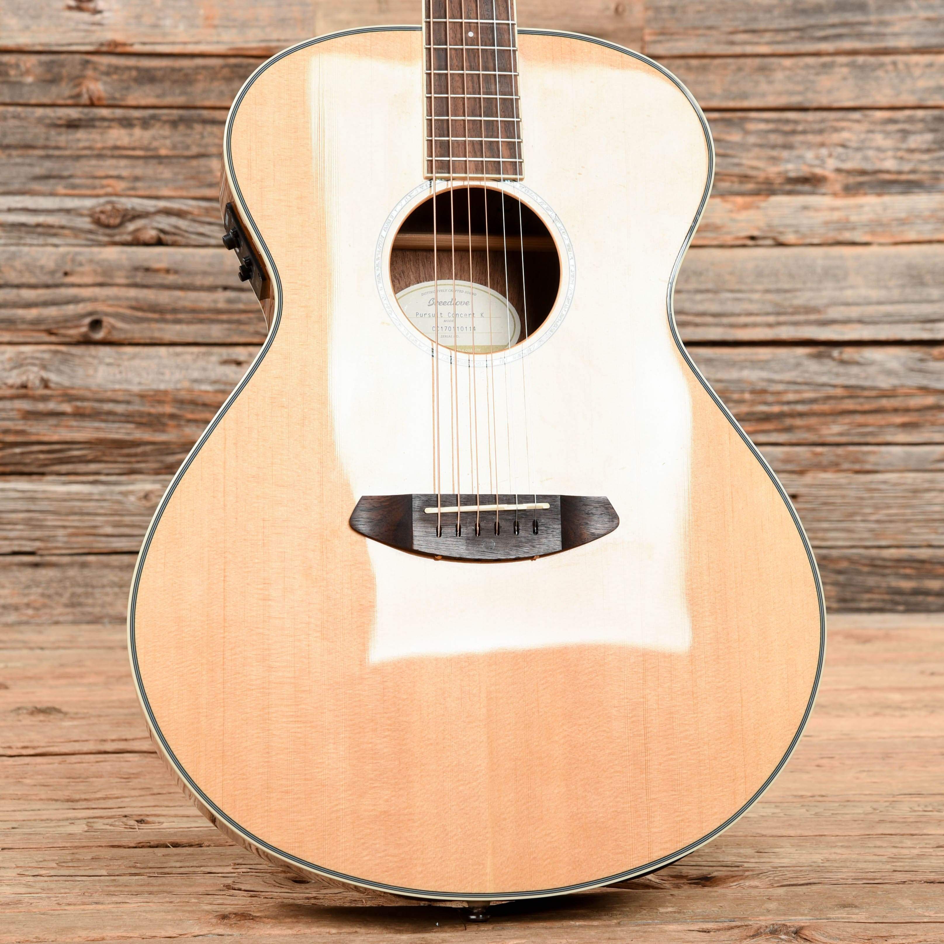 Breedlove Pursuit Concert K Natural 2017 Acoustic Guitars / OM and Auditorium