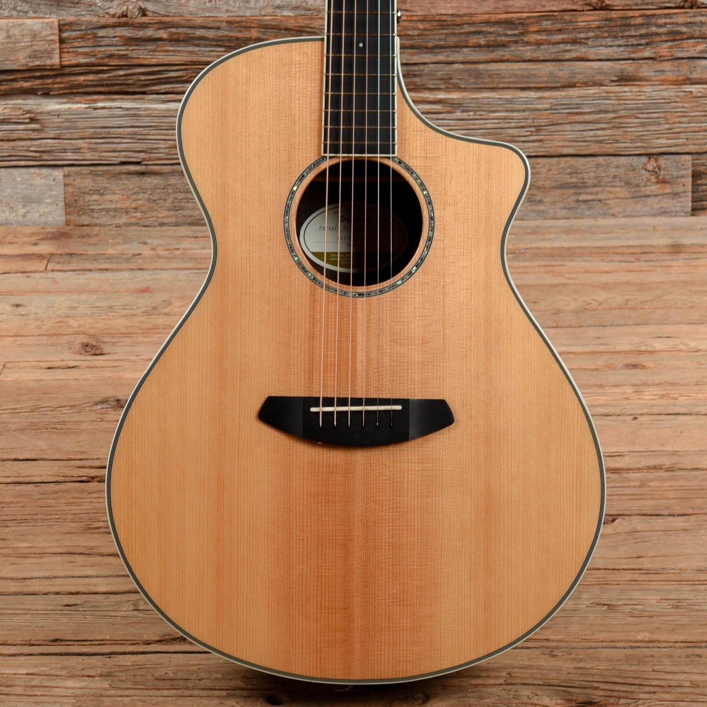 Breedlove Pursuit EX Concert CE IR Natural Acoustic Guitars / OM and Auditorium