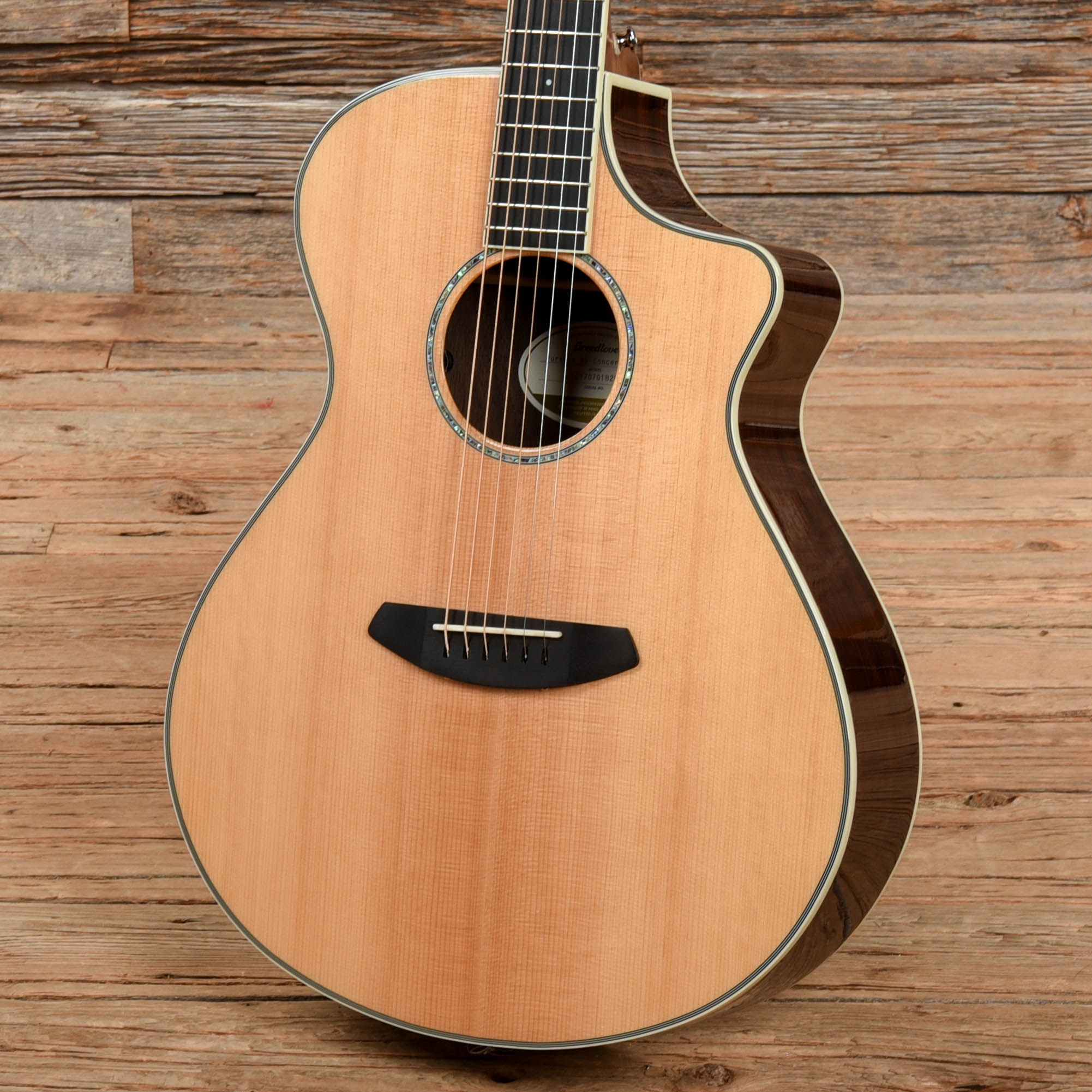 Breedlove Pursuit EX Concert CE IR Natural Acoustic Guitars / OM and Auditorium