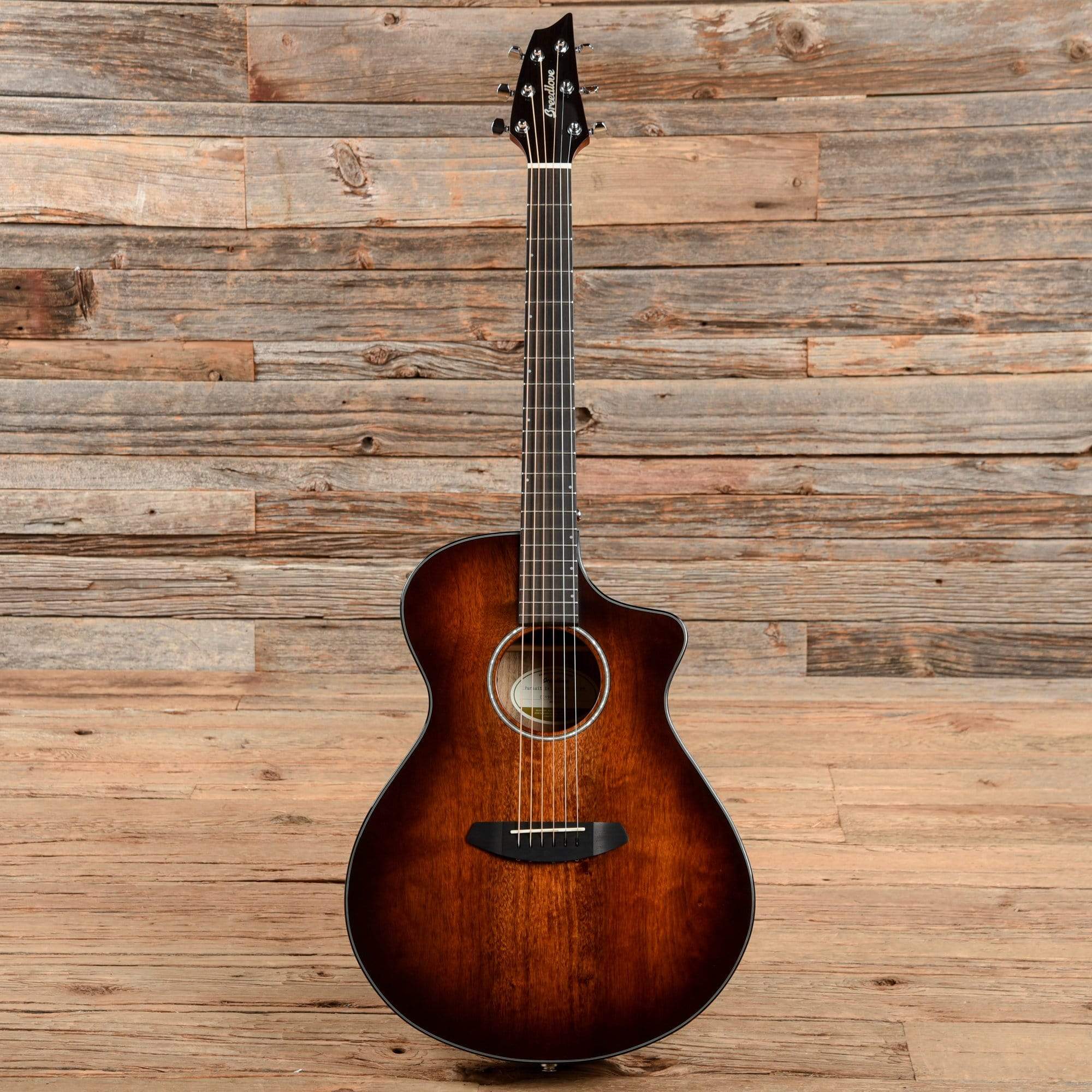 Breedlove Pursuit Exotic Concert Cutaway CE Myrtlewood Sunburst 2019 Acoustic Guitars / OM and Auditorium