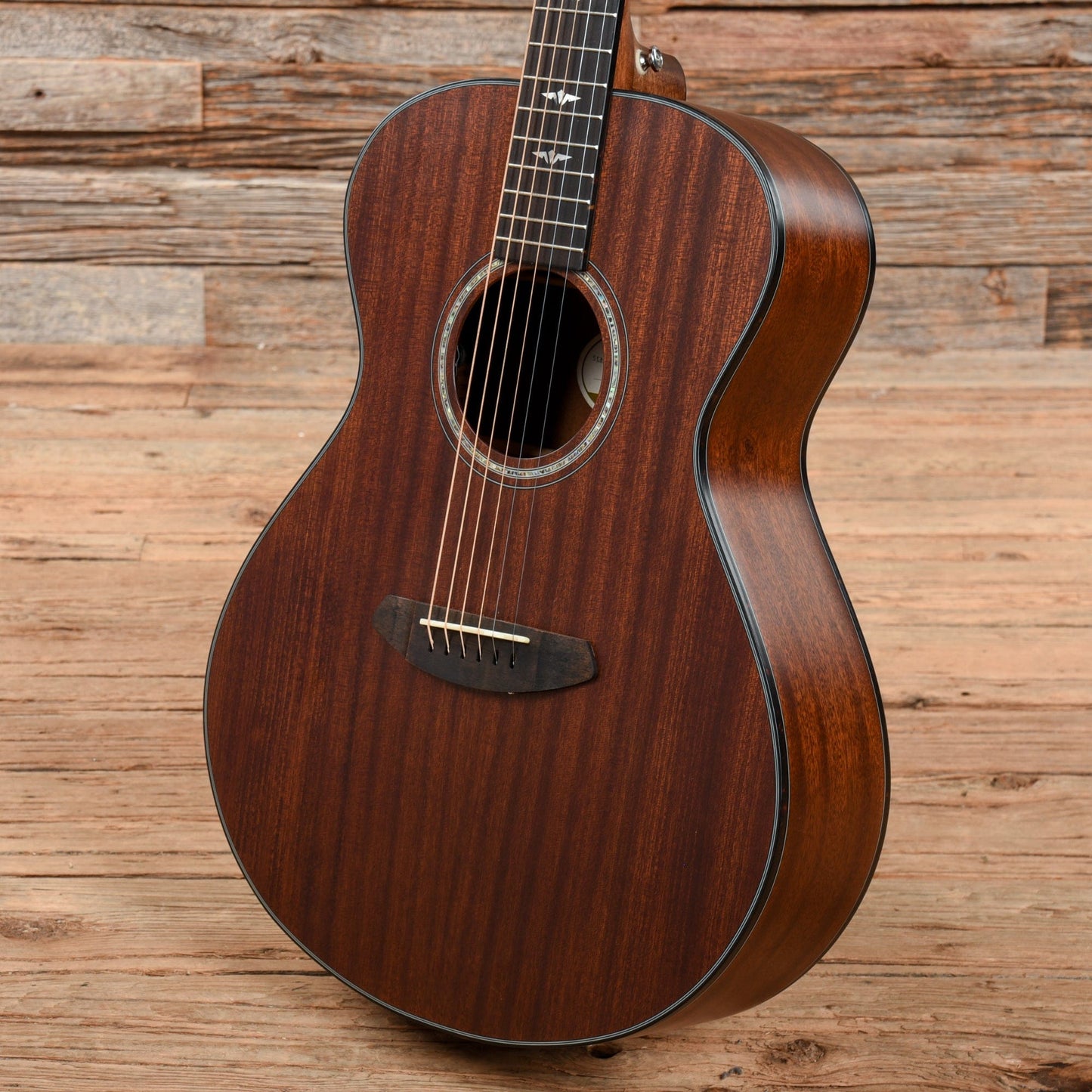 Breedlove Stage Concert Satin E Mahogany Natural 2018 Acoustic Guitars / OM and Auditorium