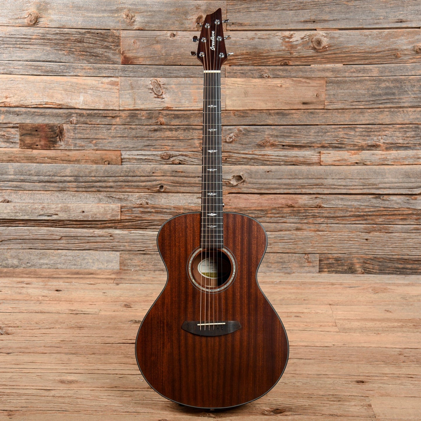 Breedlove Stage Concert Satin E Mahogany Natural 2018 Acoustic Guitars / OM and Auditorium