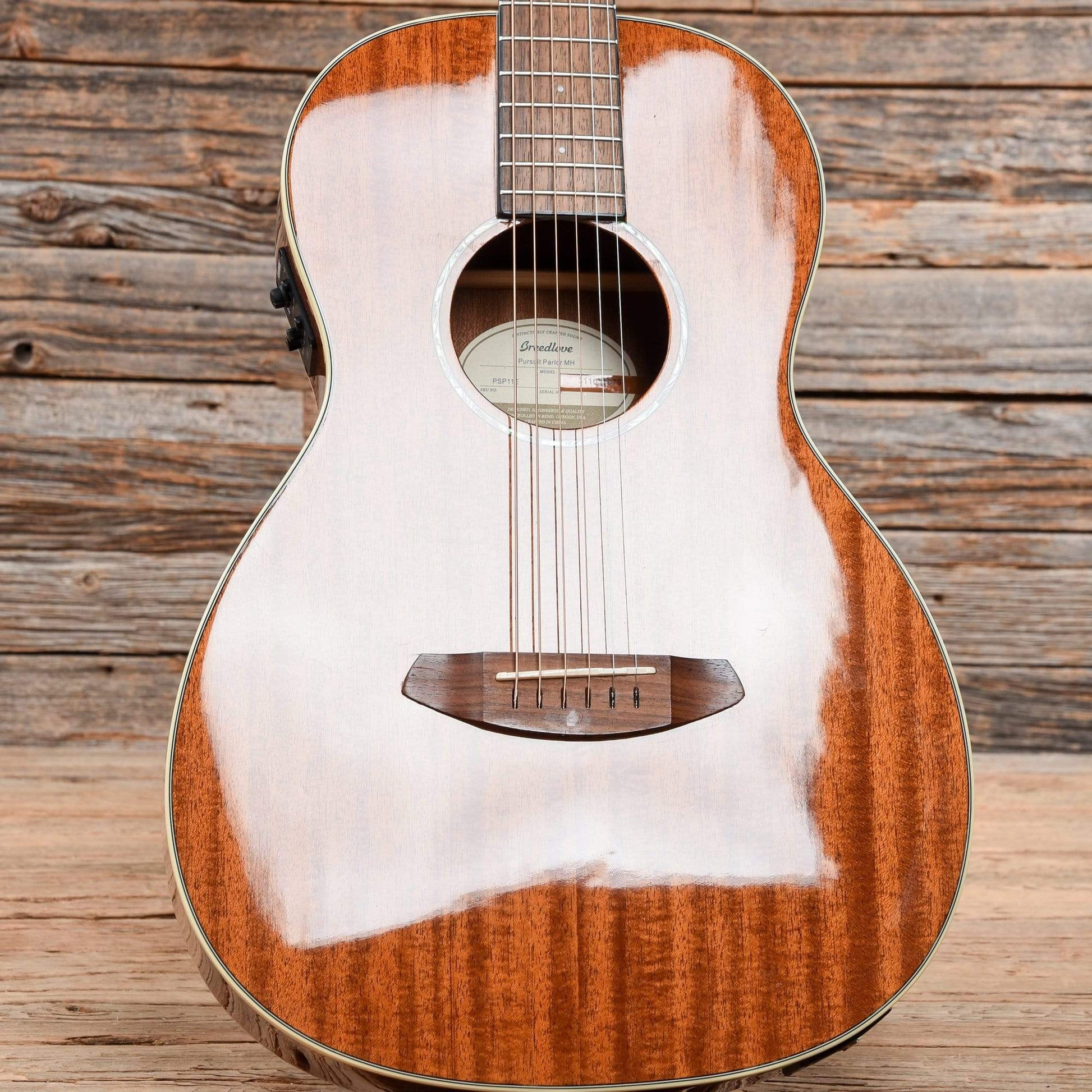 Breedlove Pursuit Parlor MH Gloss Natural 2016 Acoustic Guitars / Parlor