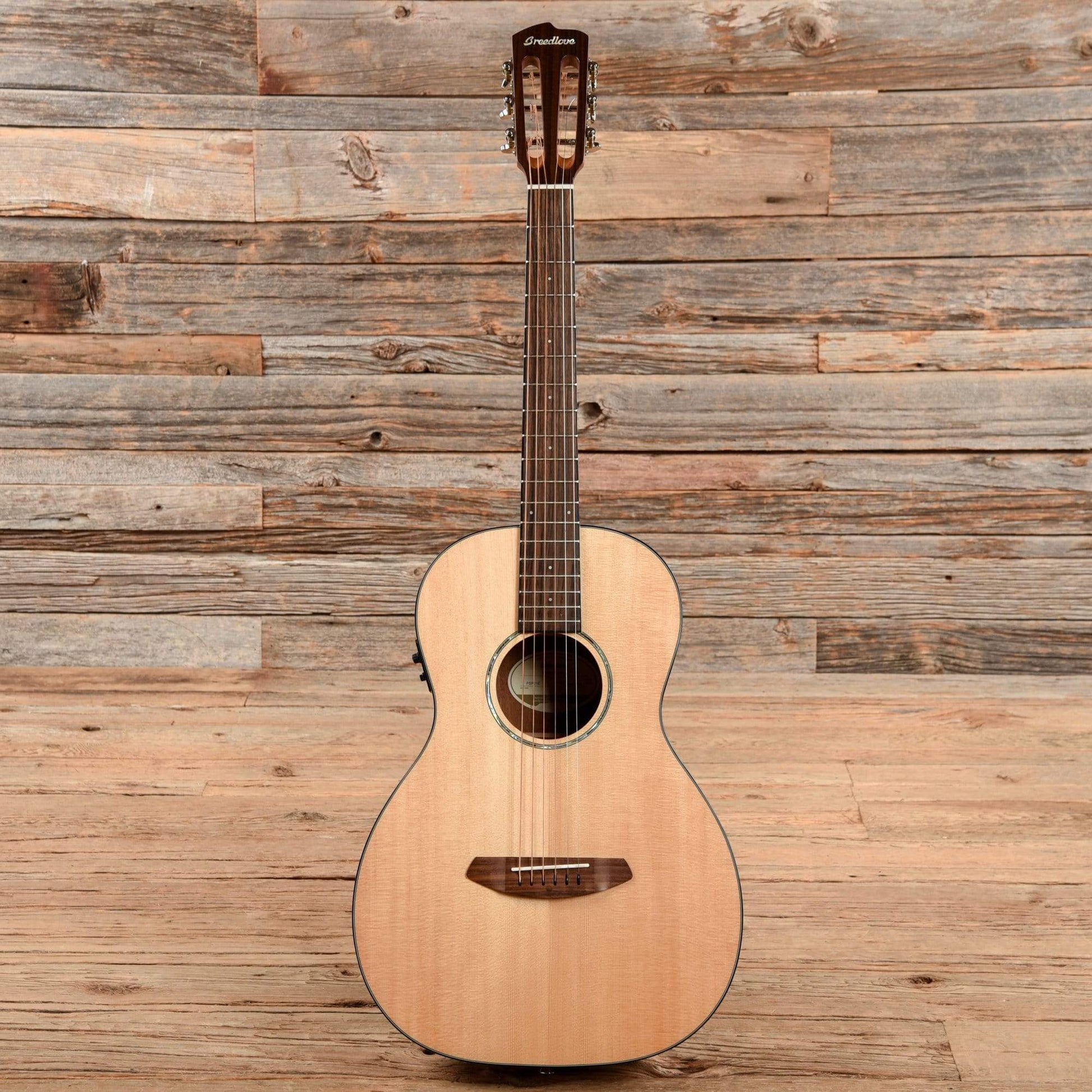 Breedlove Pursuit Parlor PSP21E Natural Acoustic Guitars / Parlor