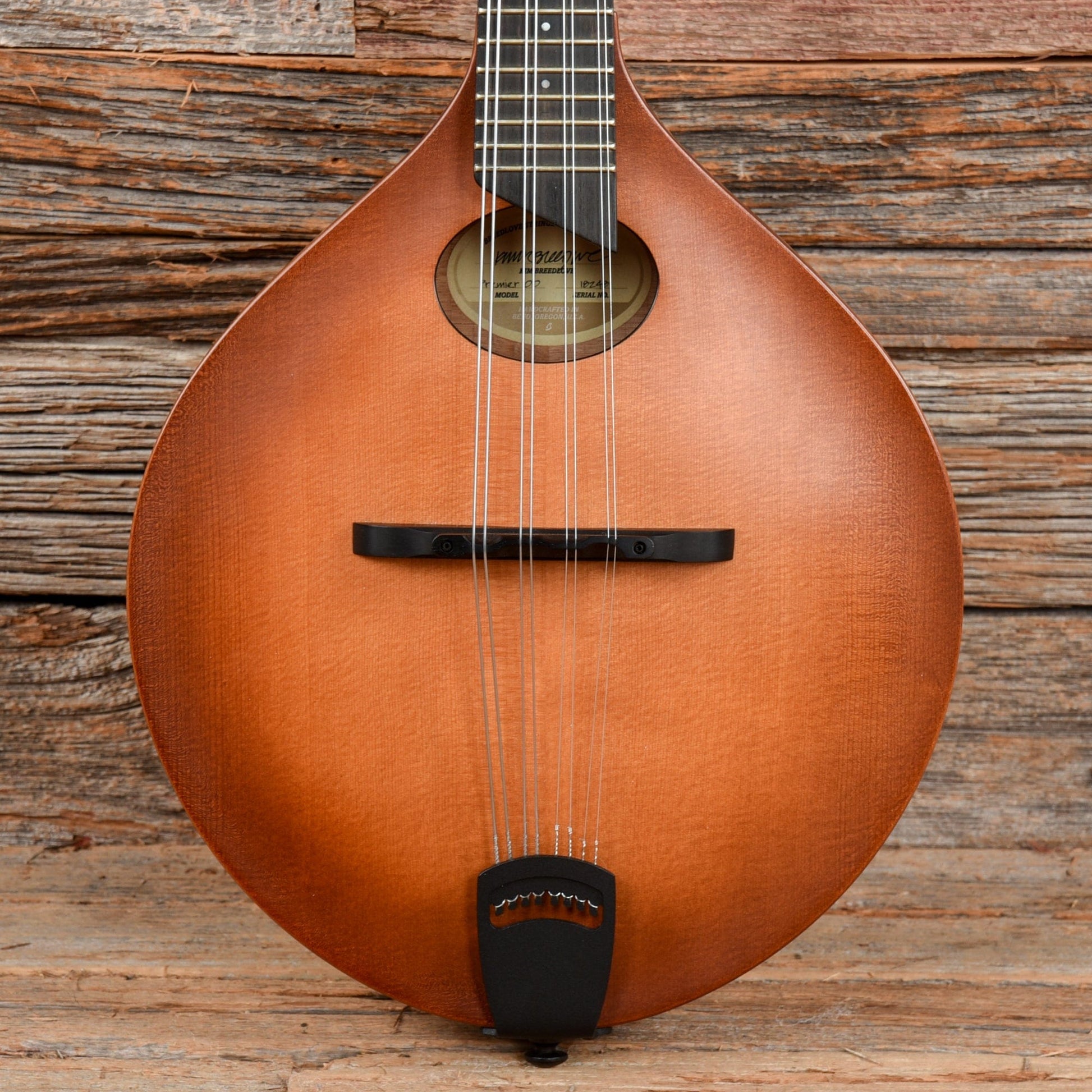 Breedlove Premier 00 Mandolin Vintage Stain Semi-Gloss Folk Instruments / Mandolins