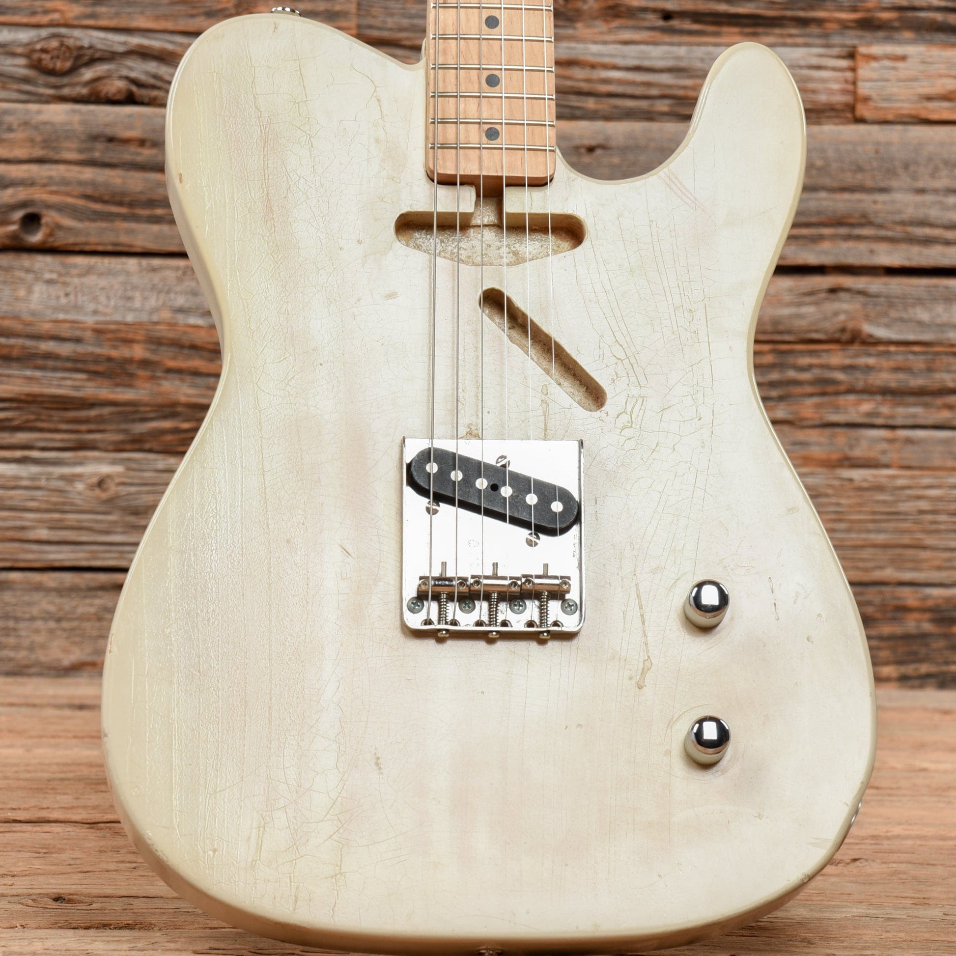 Bricker E Style Blonde Electric Guitars / Solid Body