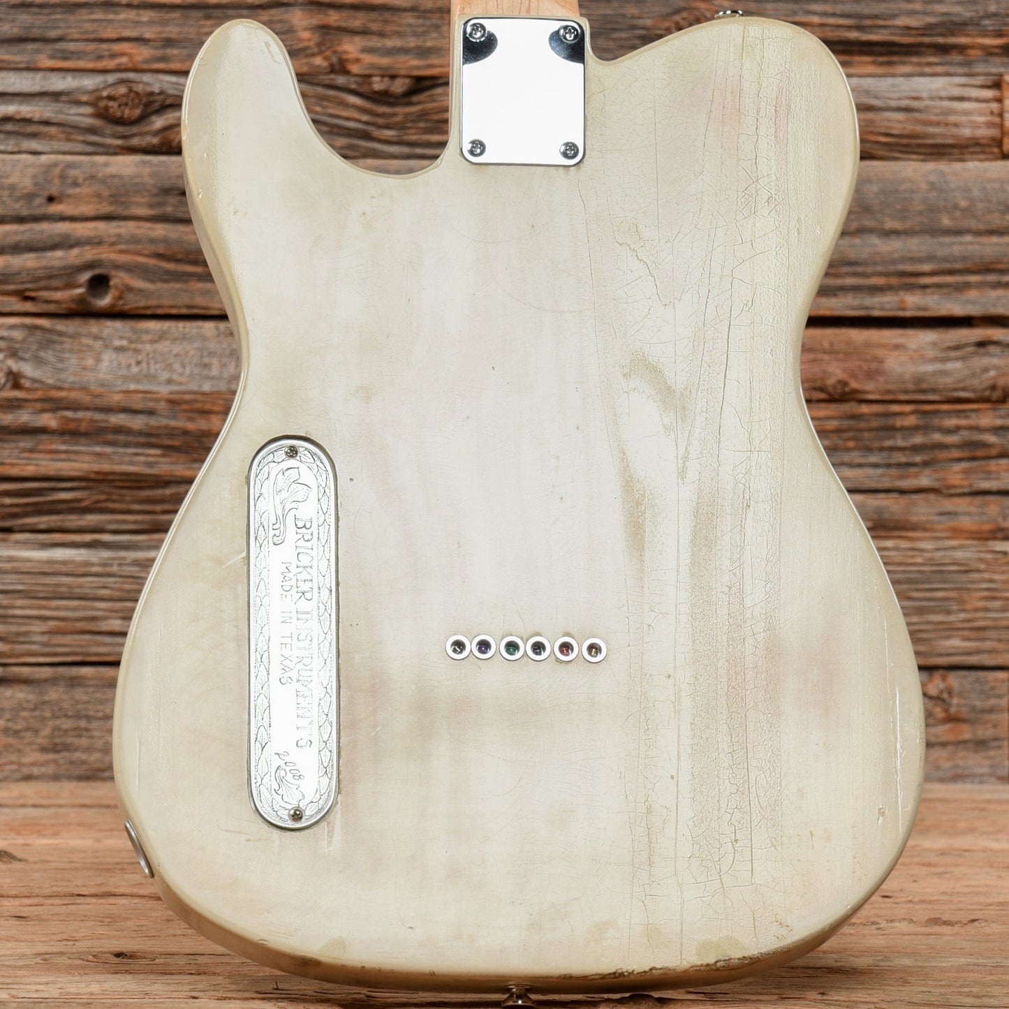 Bricker E Style Blonde Electric Guitars / Solid Body