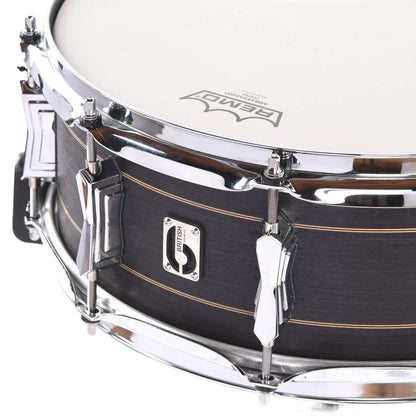 British Drum Co. 5.5x14 Merlin Snare Drum Black Tulip Drums and Percussion / Acoustic Drums / Snare