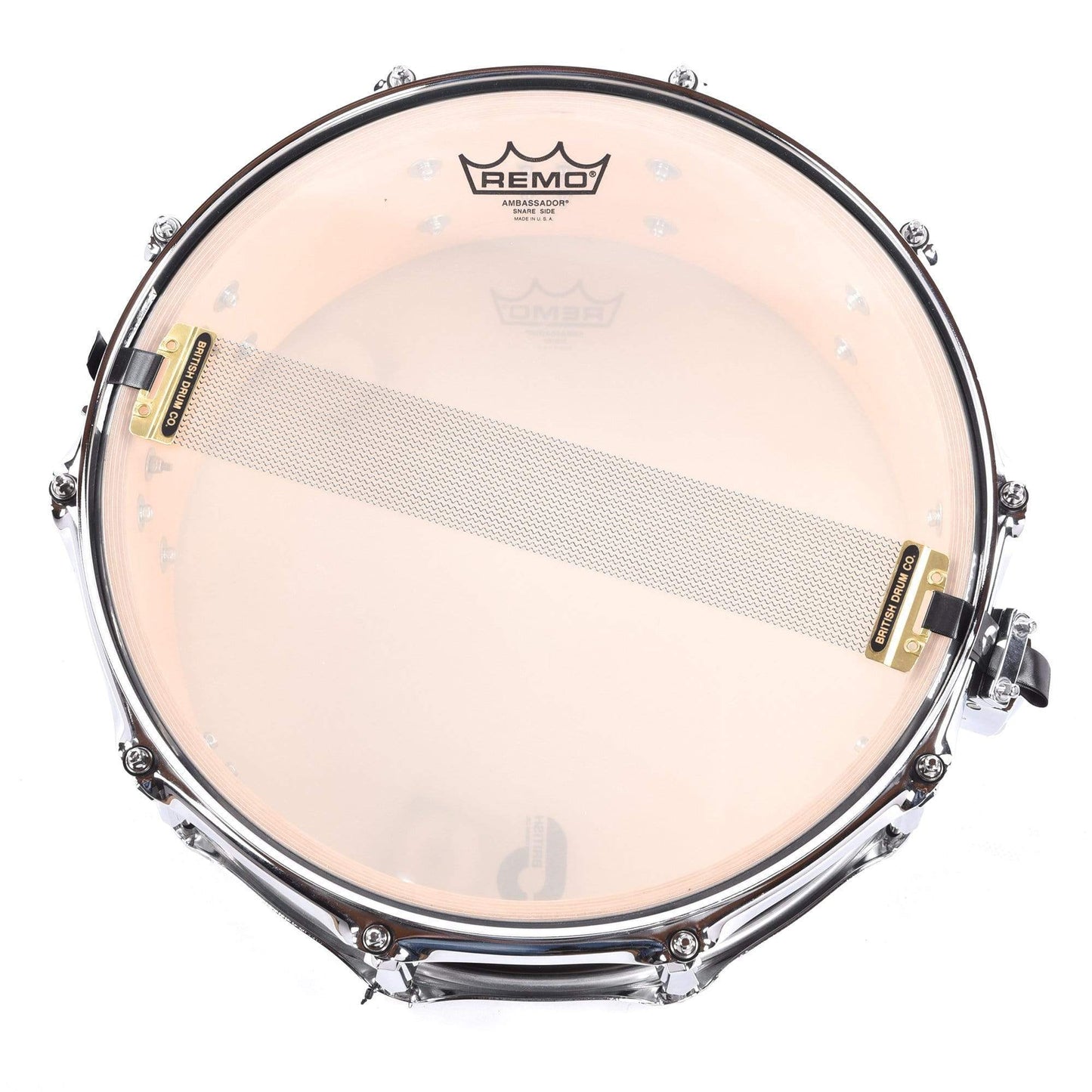 British Drum Co. 5.5x14 Merlin Snare Drum Black Tulip Drums and Percussion / Acoustic Drums / Snare