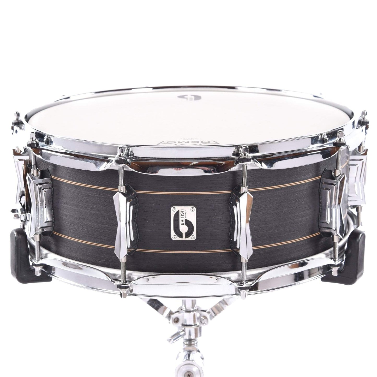 British Drum Co. 5.5x14 Merlin Snare Drum Black Tulip Drums and Percussion / Acoustic Drums / Snare