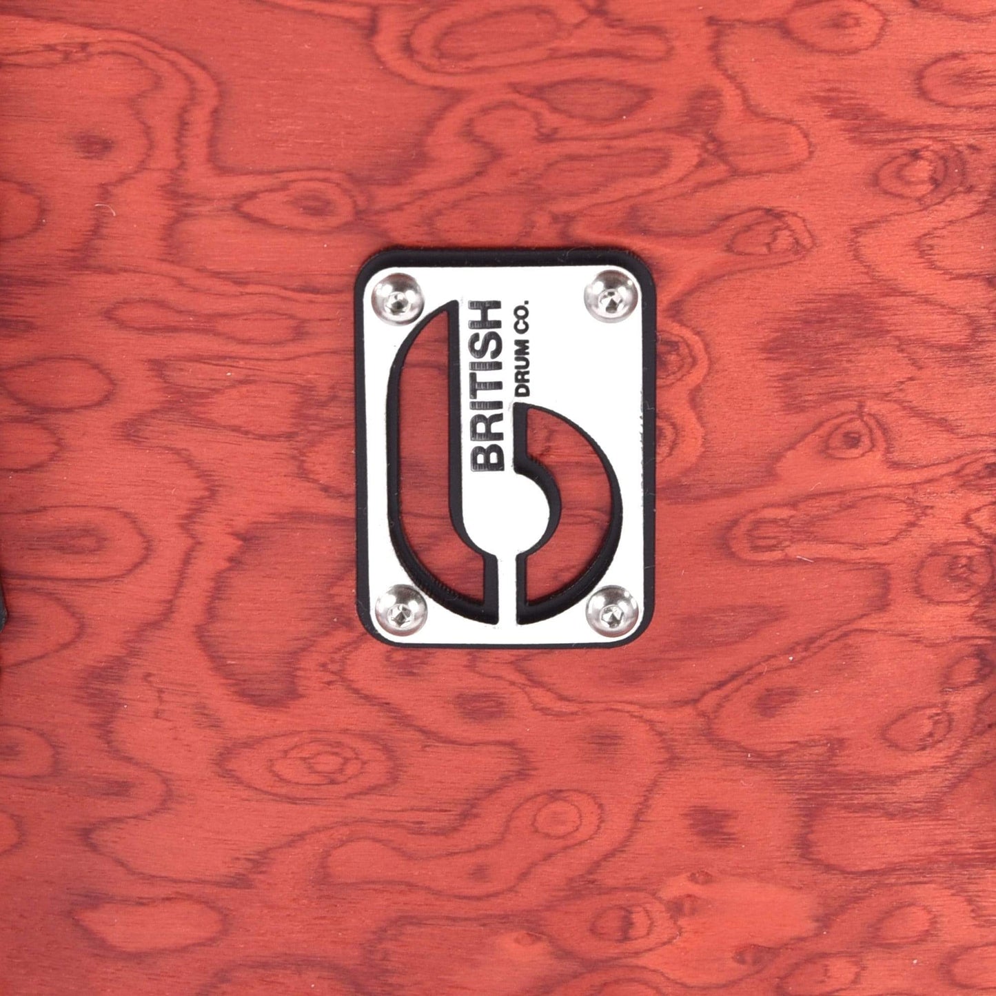British Drum Co. 6.5x14 Legend Series Snare Drum Buckingham Scarlet Drums and Percussion / Acoustic Drums / Snare
