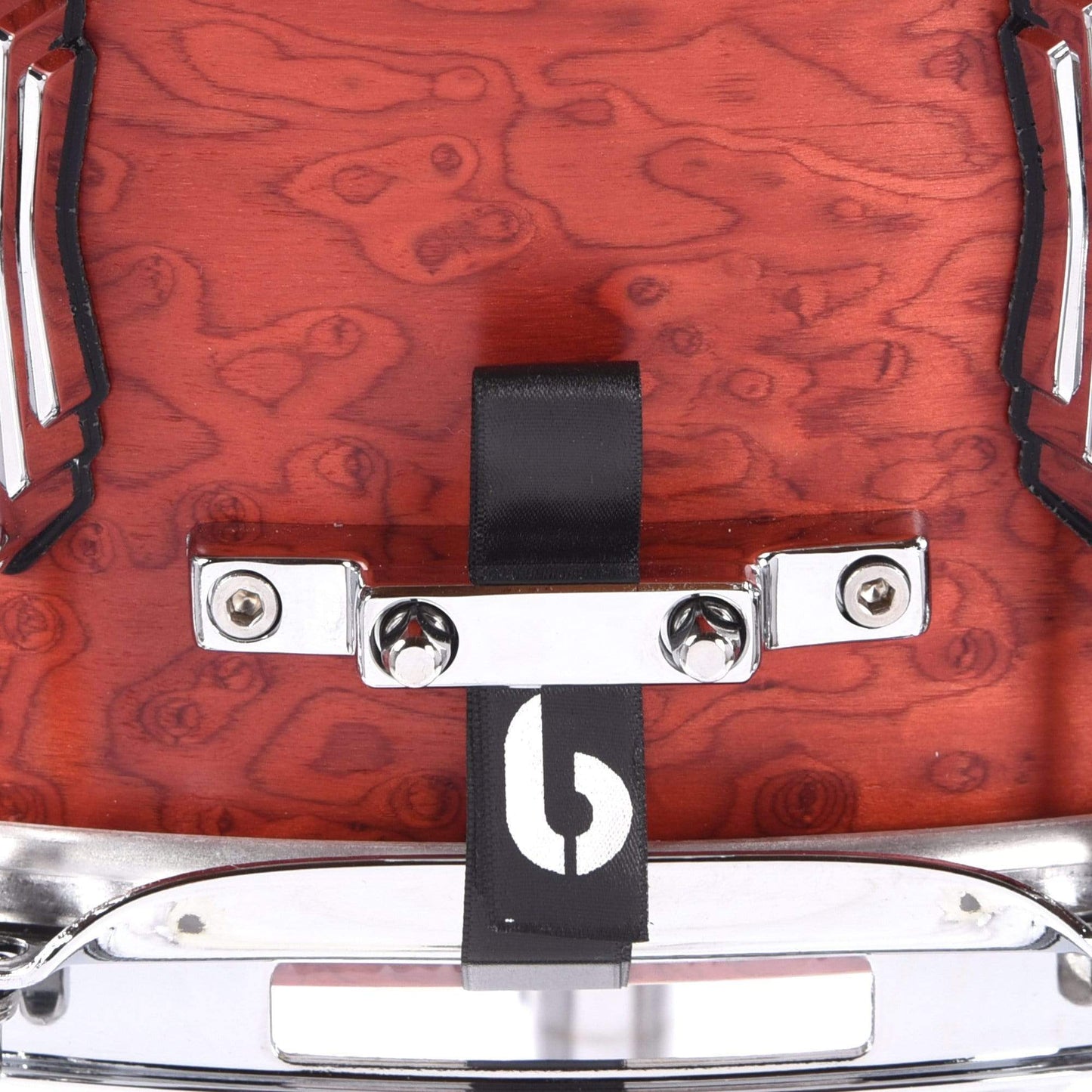 British Drum Co. 6.5x14 Legend Series Snare Drum Buckingham Scarlet Drums and Percussion / Acoustic Drums / Snare