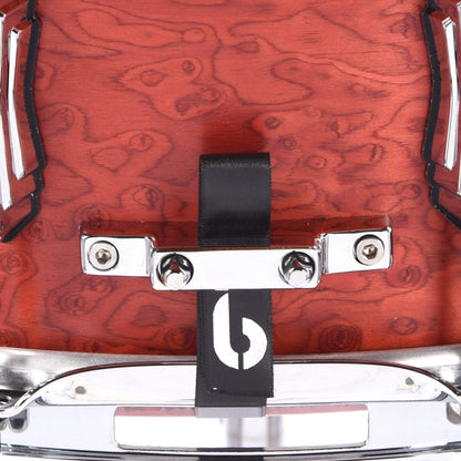 British Drum Co. 6.5x14 Legend Series Snare Drum Buckingham Scarlet Drums and Percussion / Acoustic Drums / Snare