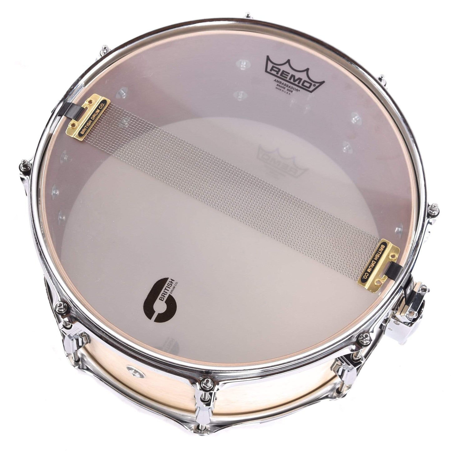 British Drum Co. 6.5x14 Lounge Series Snare Drum Wiltshire White Drums and Percussion / Acoustic Drums / Snare