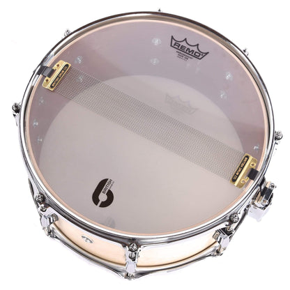 British Drum Co. 6.5x14 Lounge Series Snare Drum Wiltshire White Drums and Percussion / Acoustic Drums / Snare
