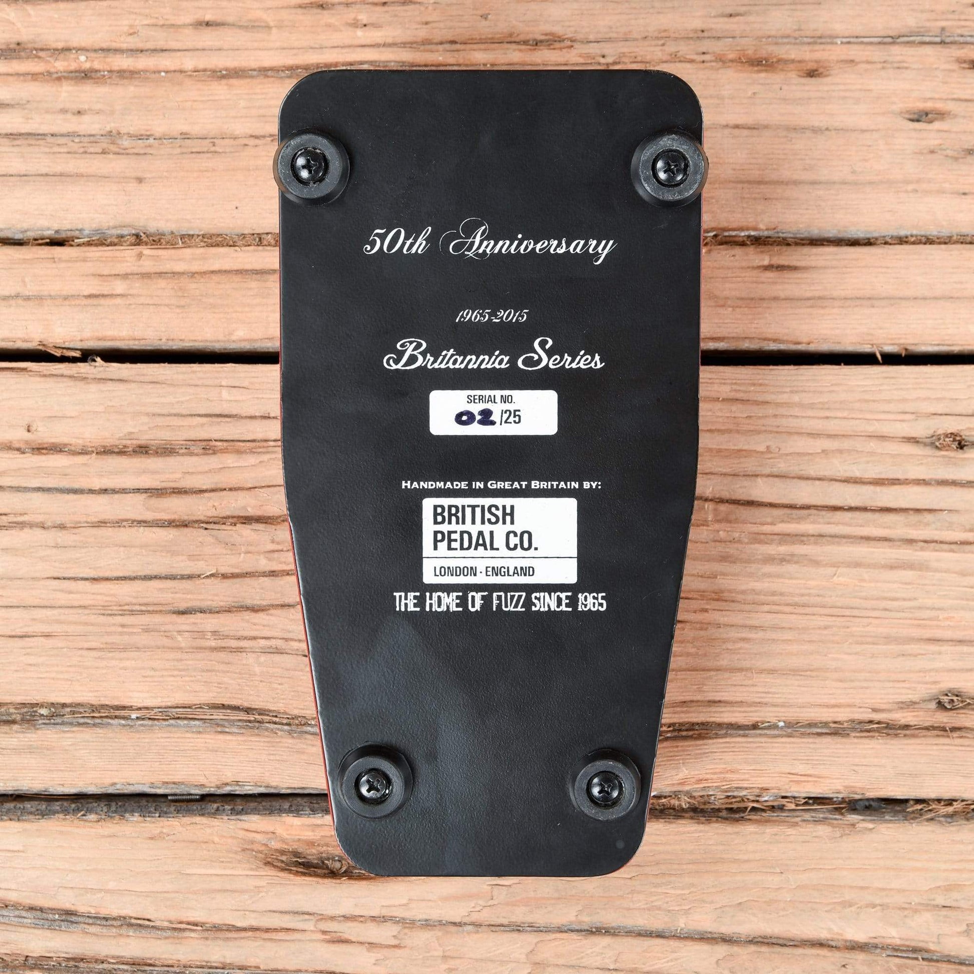british pedal British Pedal Company Britannia Series Royal Red Tone Bender (Limited – Chicago Music Exchange