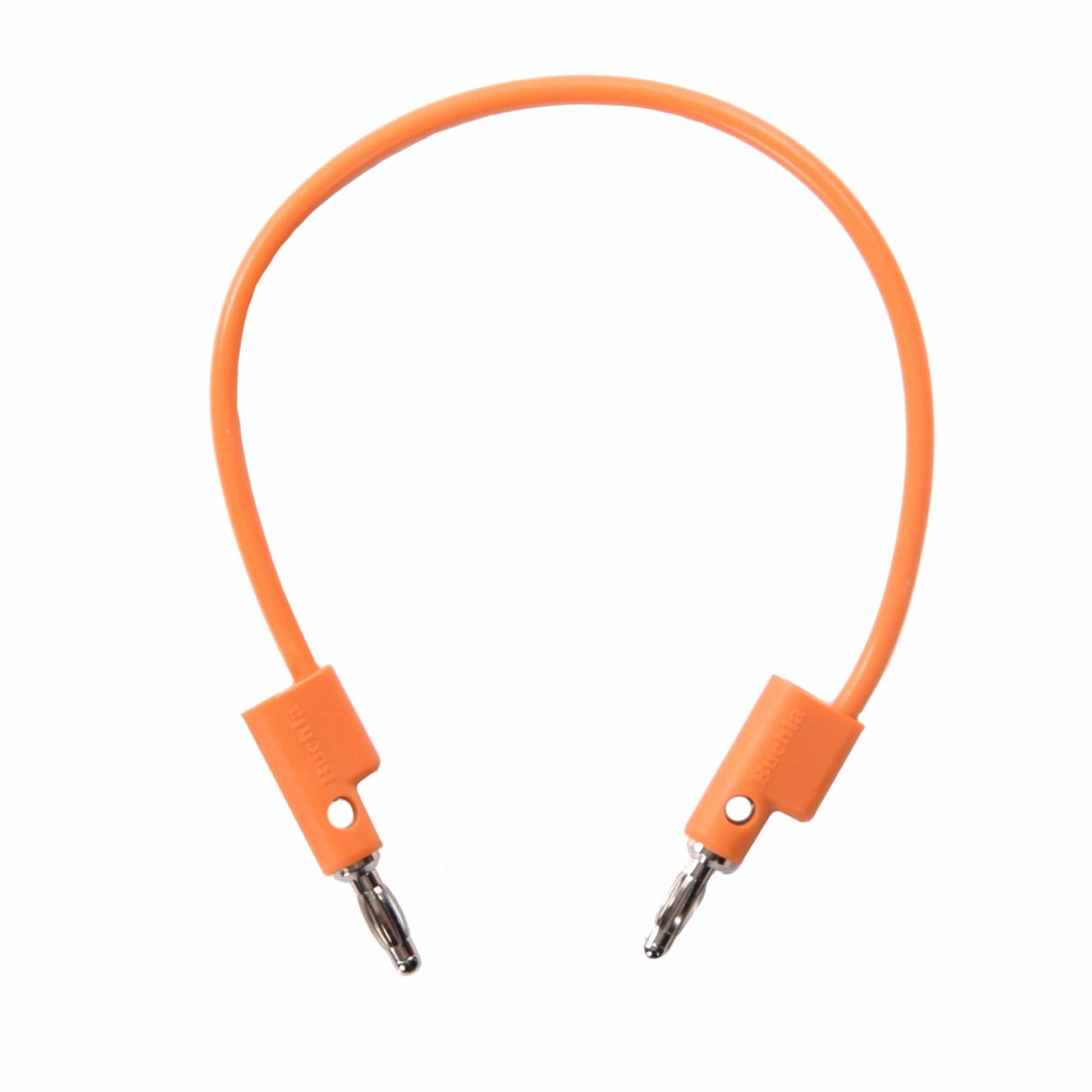 Buchla CV Banana Patch Cable 10" Orange