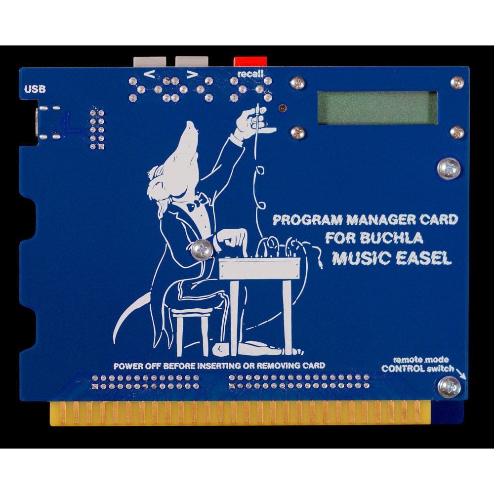 Buchla Program Manager for Easel Command Keyboards and Synths / Keyboard Parts