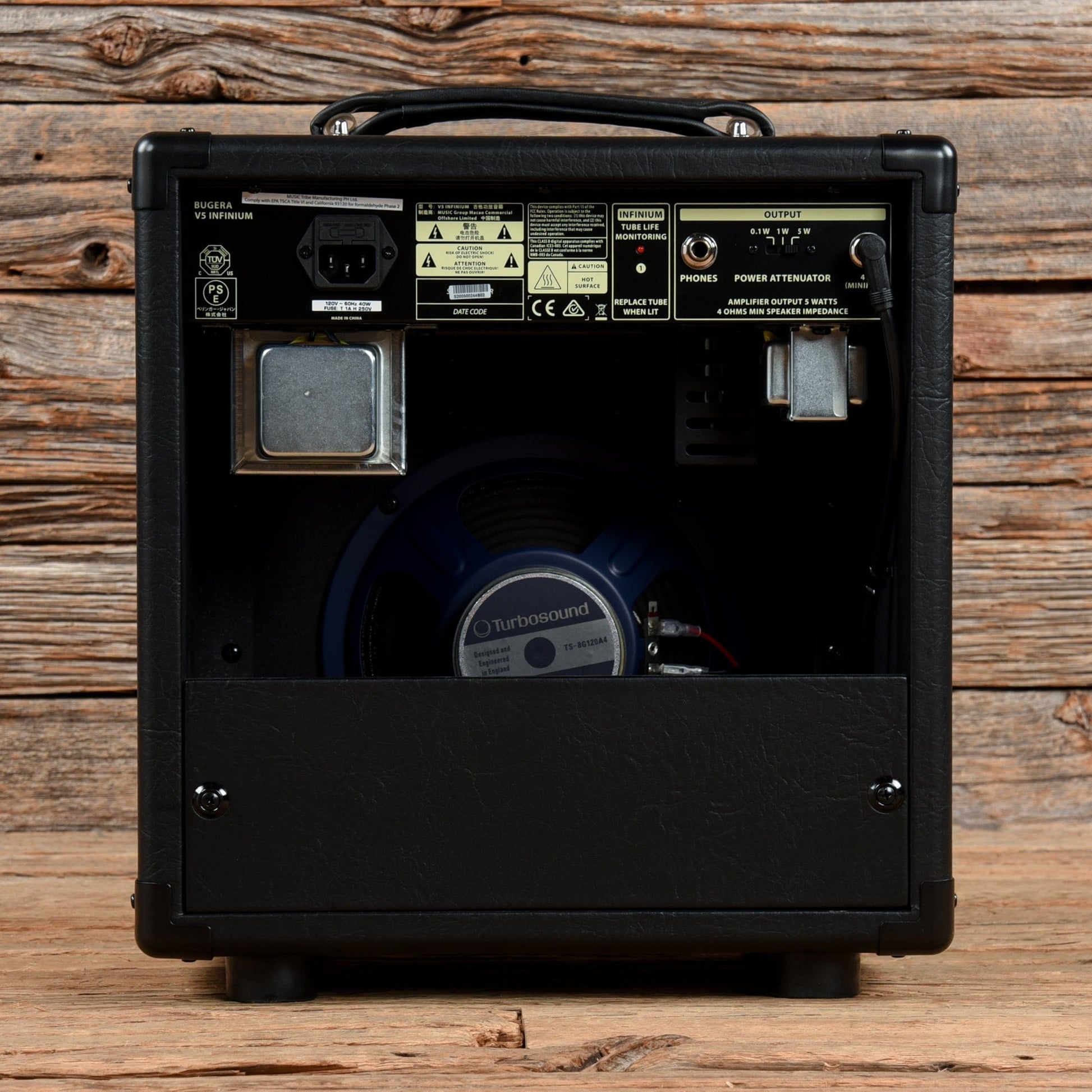 Bugera V5-INFINIUM 5W 1x8 Guitar 5W Combo Amps / Guitar Combos