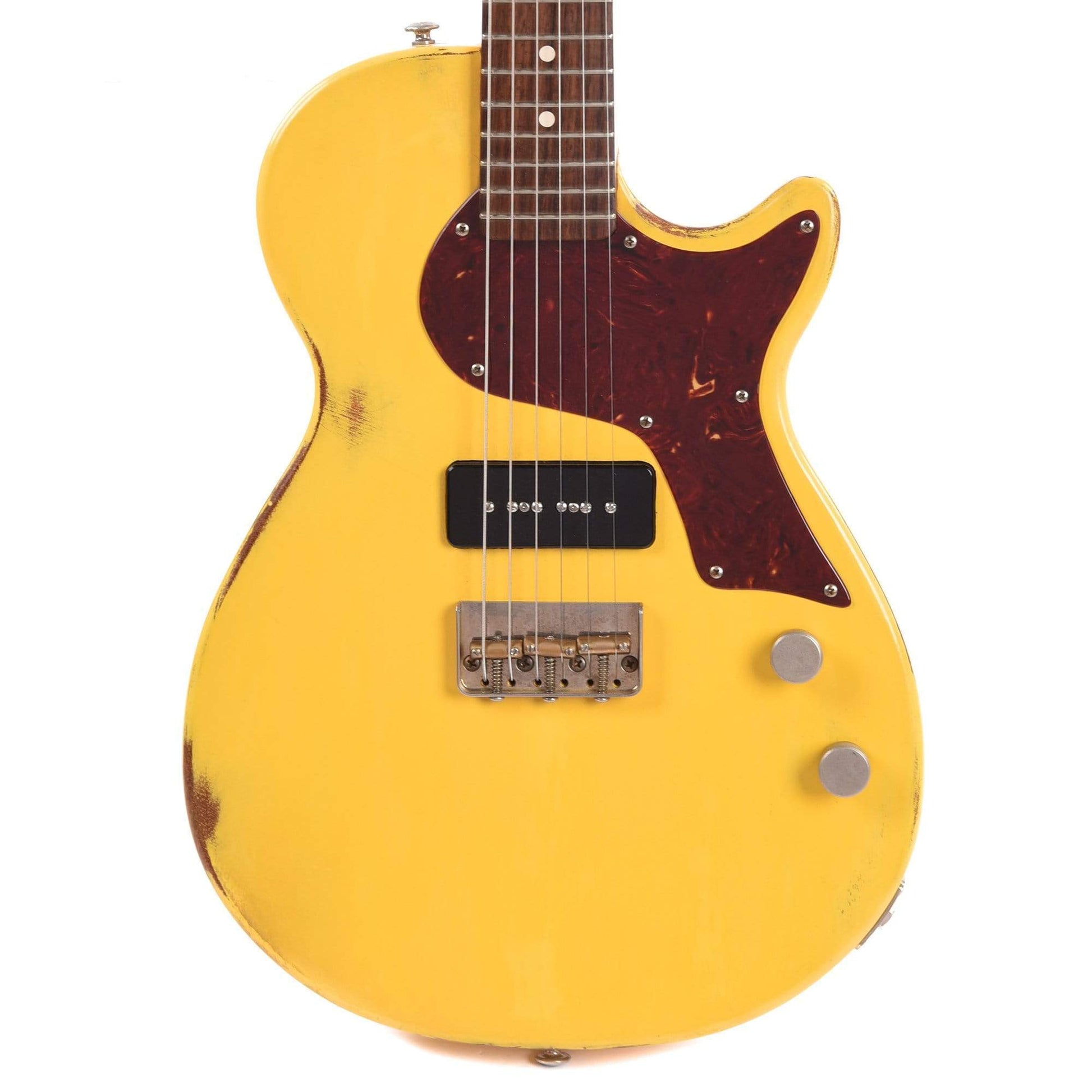 Bunting Alice EP Yellow Bug w/Heavy Air P90 Electric Guitars / Solid Body