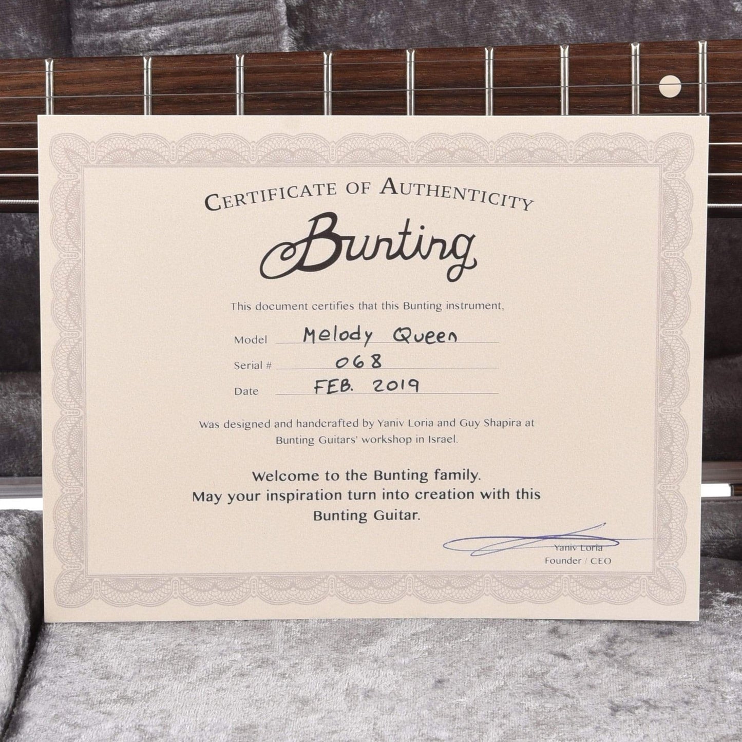 Bunting Melody Queen Bazooka Pink w/Mojo Pickups & Mastery Bridge/Vibrato Electric Guitars / Solid Body