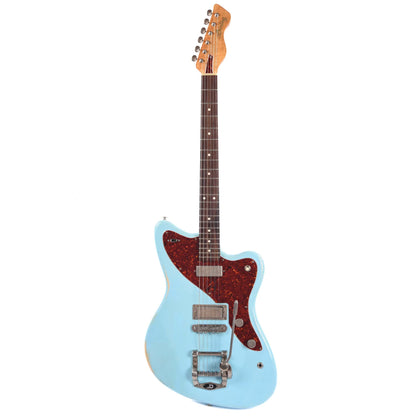 Bunting Melody Queen FB Summer Sky Blue w/Fralin Firebird Pickups & Duesenberg Tremola Electric Guitars / Solid Body