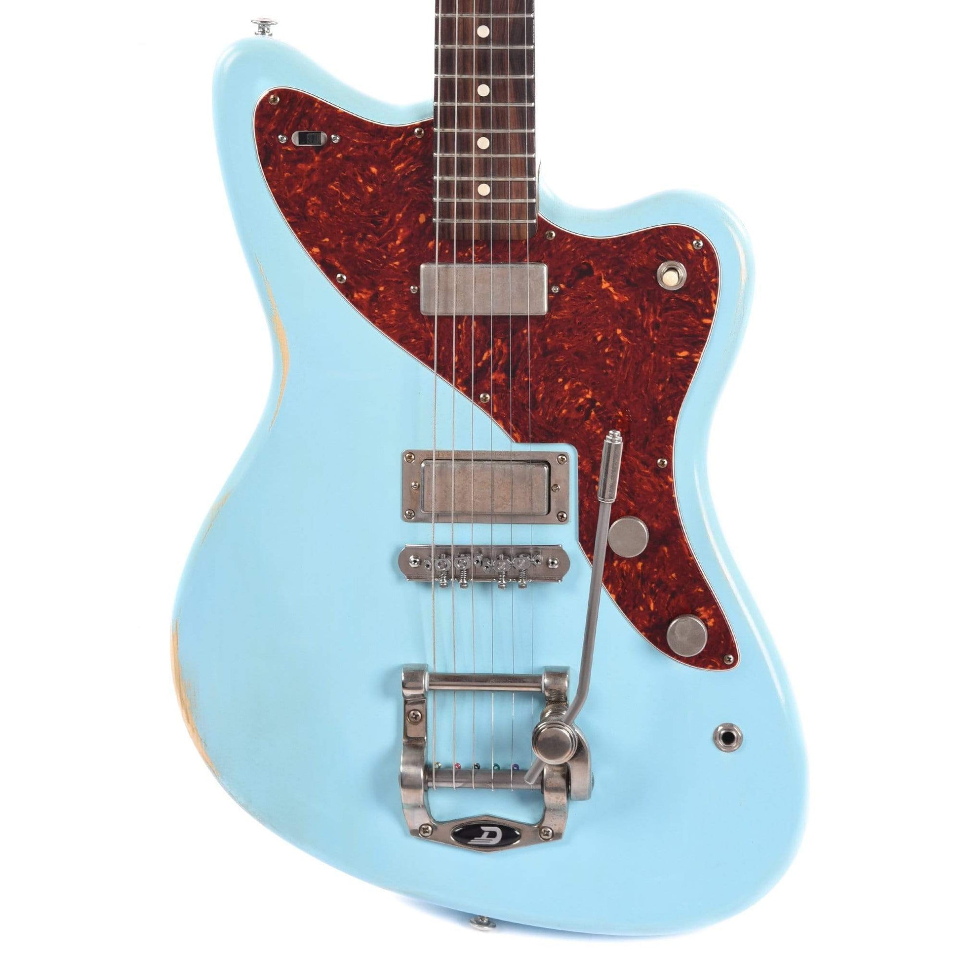 Bunting Melody Queen FB Summer Sky Blue w/Fralin Firebird Pickups & Duesenberg Tremola Electric Guitars / Solid Body