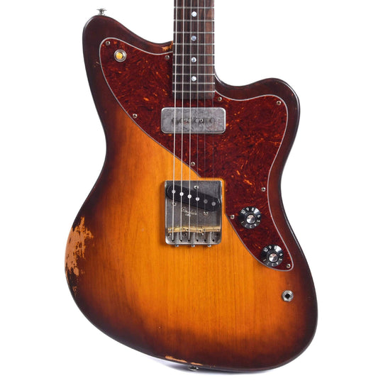 Bunting Melody Queen T Indian Burst w/Wolfetone T Cub & Mojo Rod 90 Pickups Electric Guitars / Solid Body