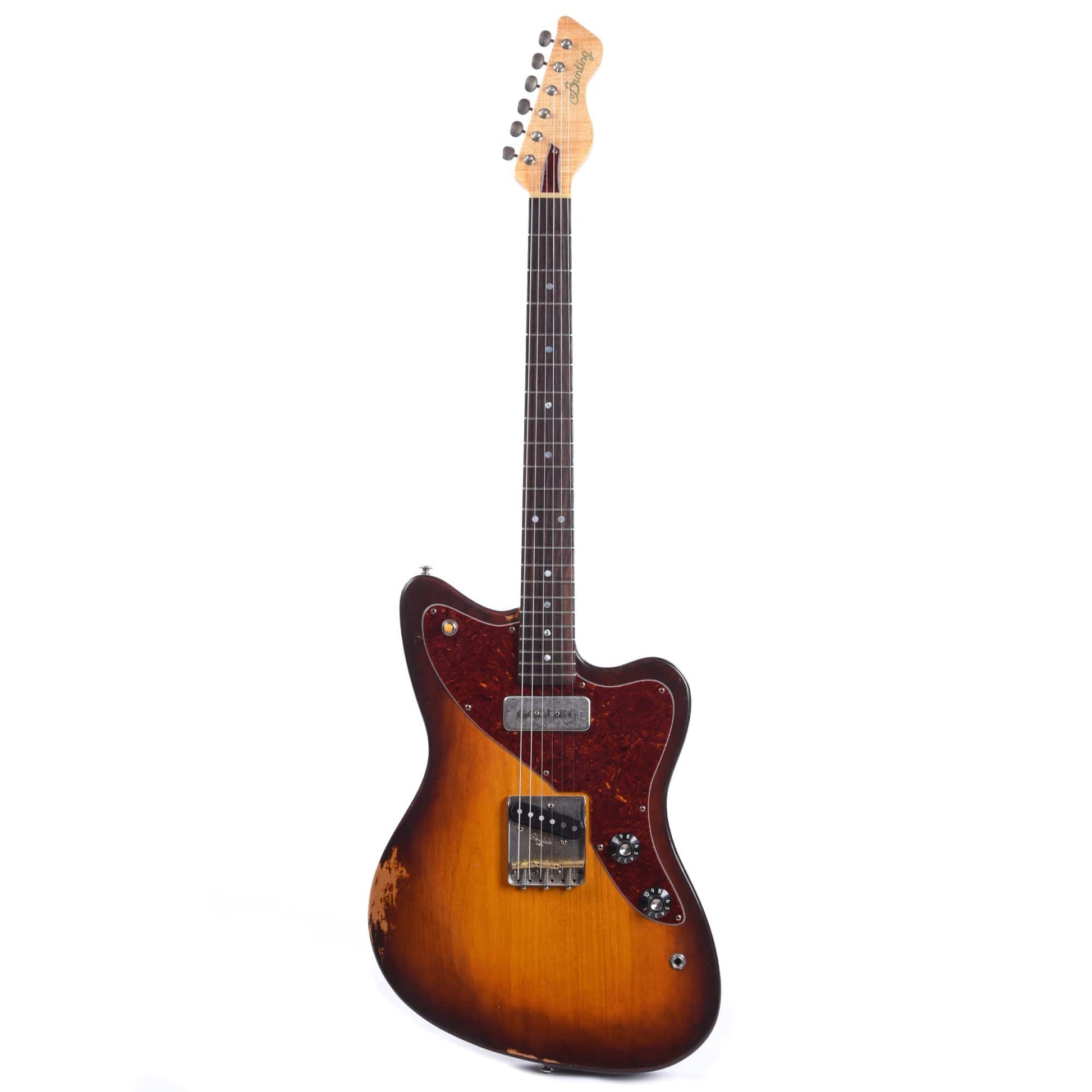 Bunting Melody Queen T Indian Burst w/Wolfetone T Cub & Mojo Rod 90 Pickups Electric Guitars / Solid Body