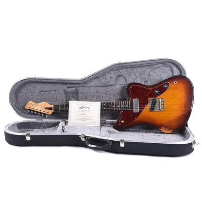 Bunting Melody Queen T Indian Burst w/Wolfetone T Cub & Mojo Rod 90 Pickups Electric Guitars / Solid Body