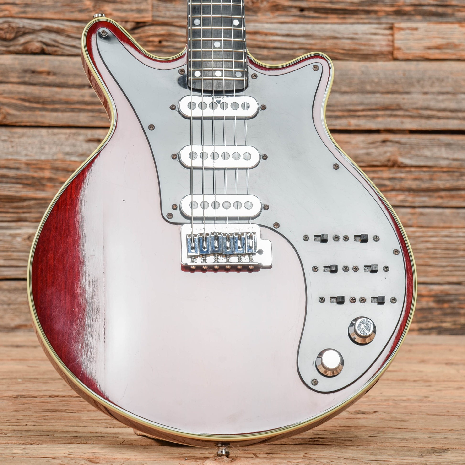 Burns Brian May Signature Special Red Electric Guitars / Solid Body