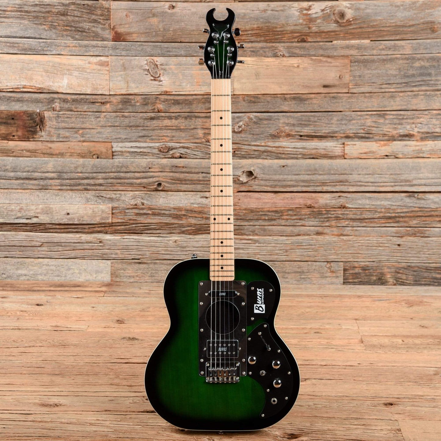 Burns Steer Greenburst 2002 Electric Guitars / Solid Body