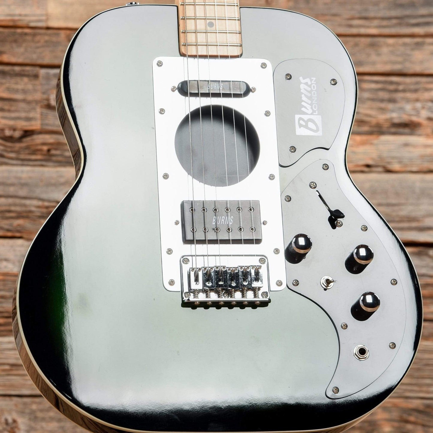 Burns Steer Greenburst 2002 Electric Guitars / Solid Body