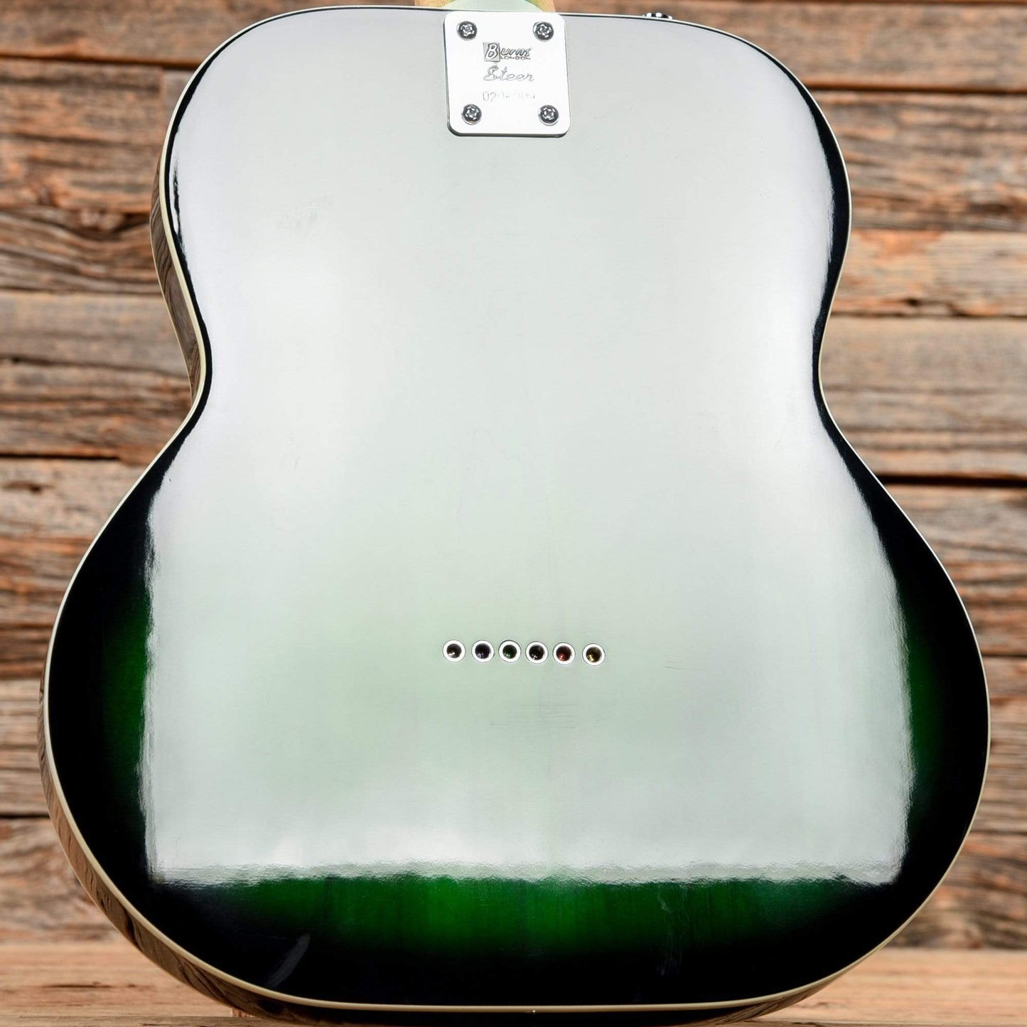 Burns Steer Greenburst 2002 Electric Guitars / Solid Body