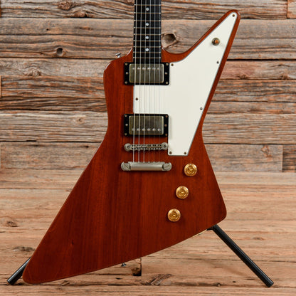 Burny Custom Ordered Explorer EX240P Natural 1996 Electric Guitars / Solid Body