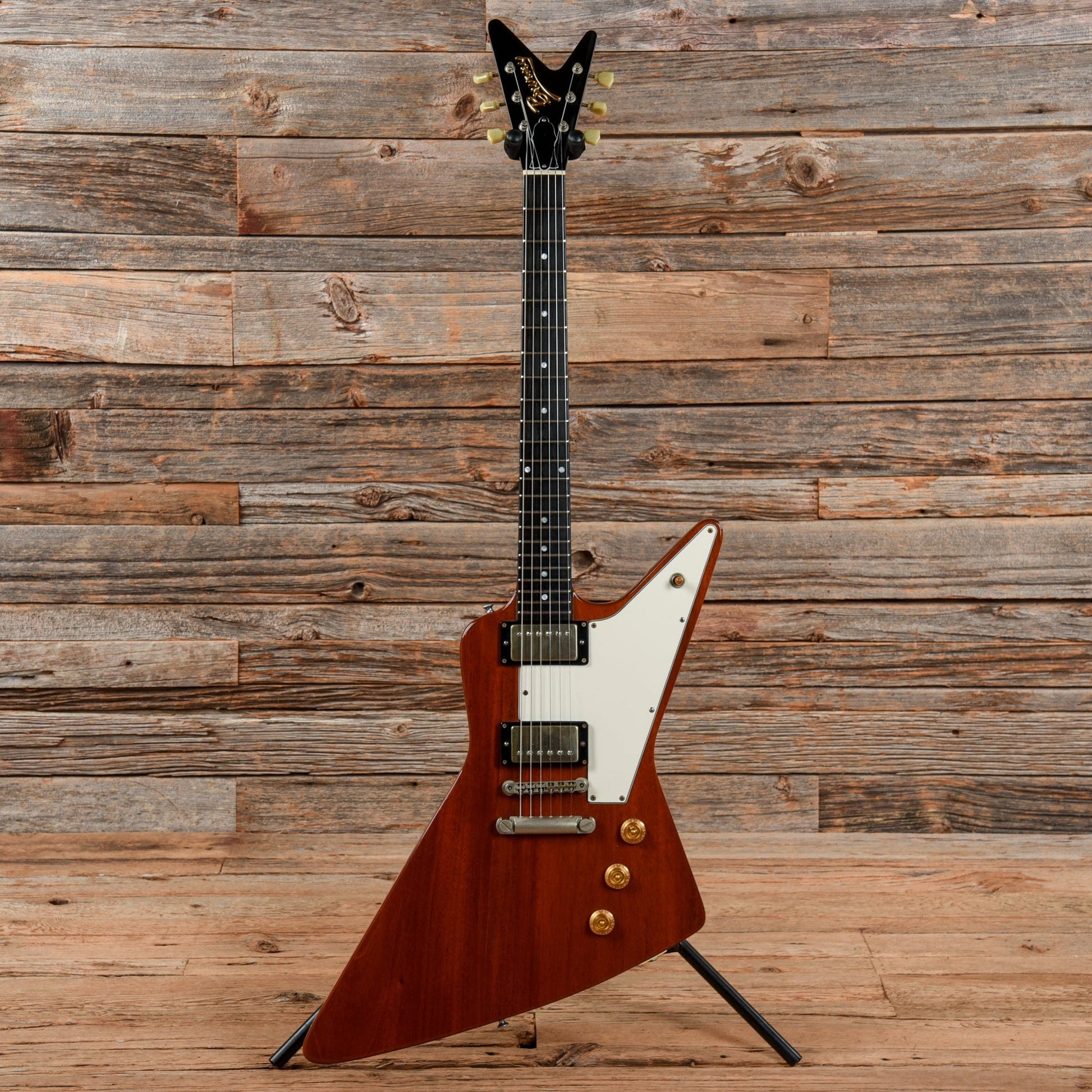 Burny Custom Ordered Explorer EX240P Natural 1996 Electric Guitars / Solid Body