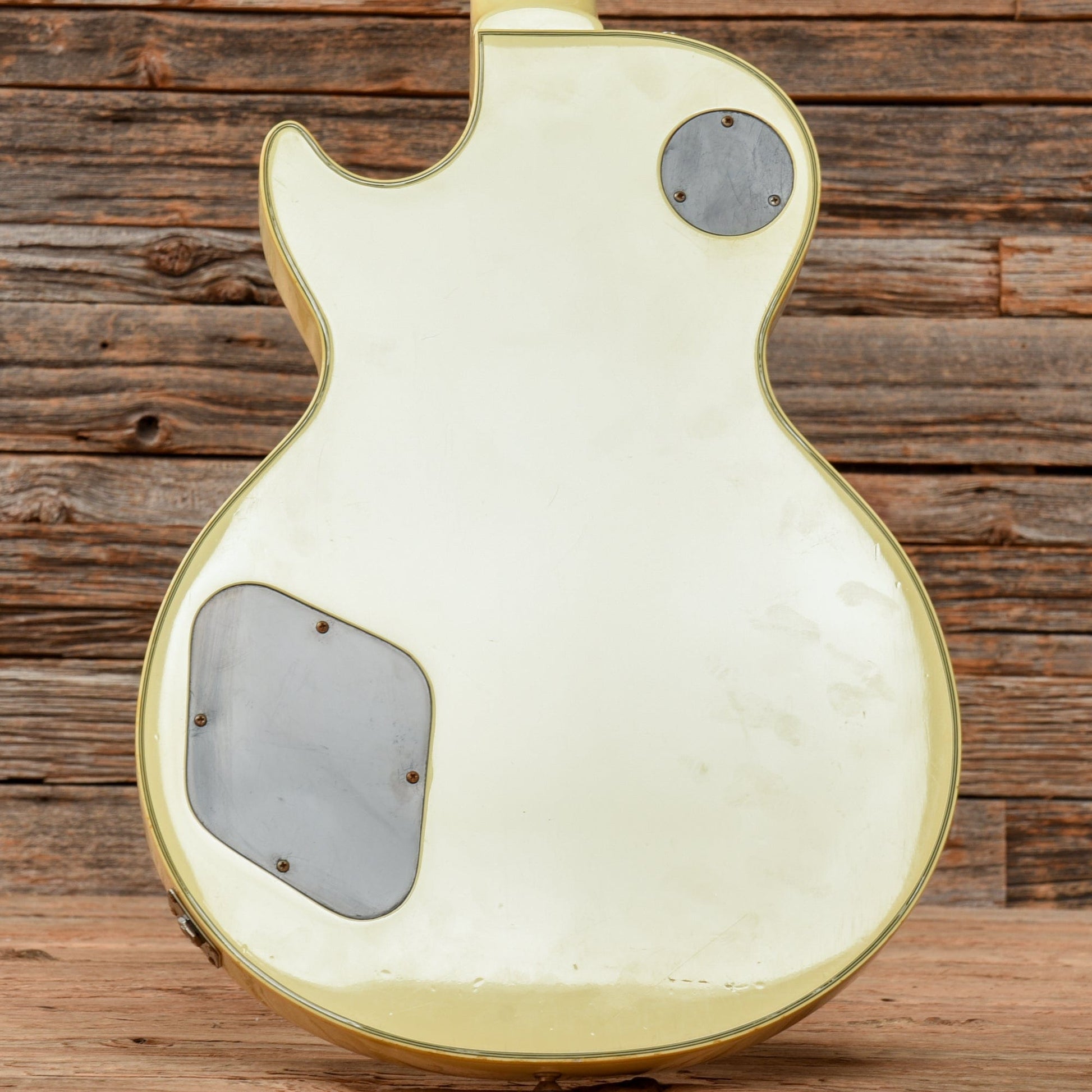 Burny RLC 60 Singlecut Custom White 1980s Electric Guitars / Solid Body