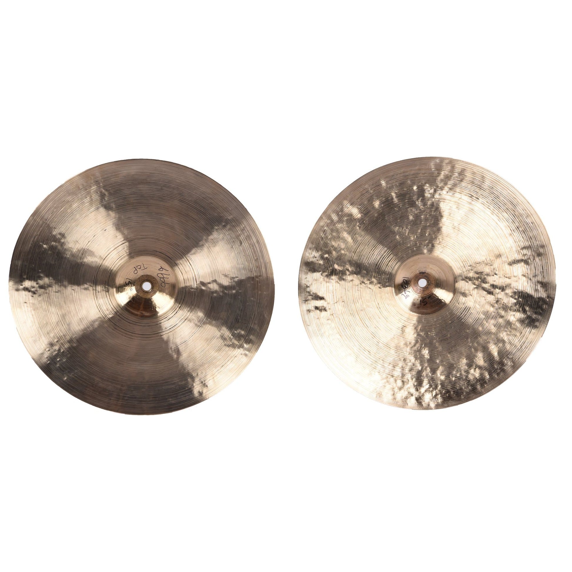 Byrne Vintage Series 15" Hi-Hat Cymbal Pair Drums and Percussion / Cymbals / Hi-Hats
