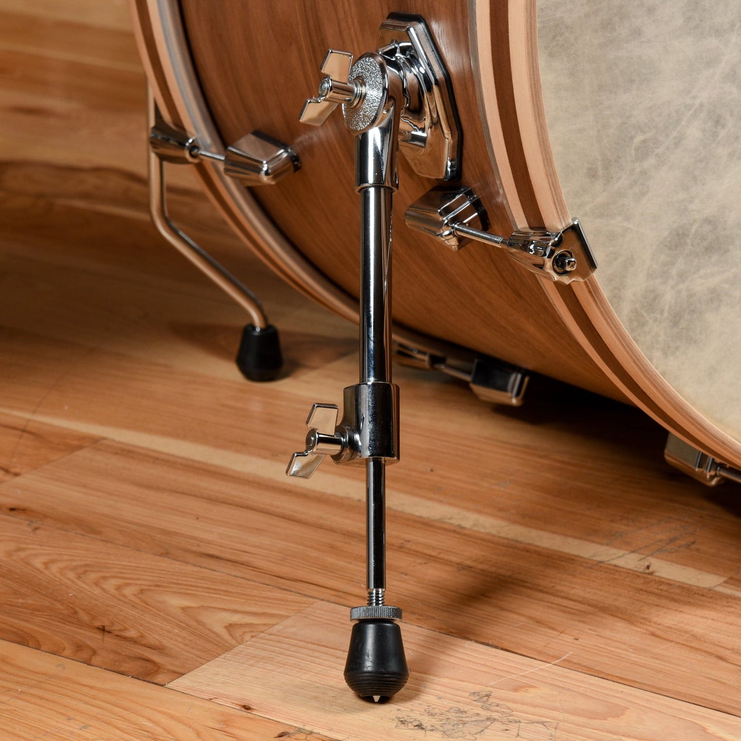 C&C 12th & Vine 13/16/22 3pc. Drum Kit Walnut/Poplar Walnut Natural Satin Drums and Percussion / Acoustic Drums / Full Acoustic Kits