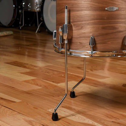 C&C 12th & Vine 13/16/22 3pc. Drum Kit Walnut/Poplar Walnut Natural Satin Drums and Percussion / Acoustic Drums / Full Acoustic Kits